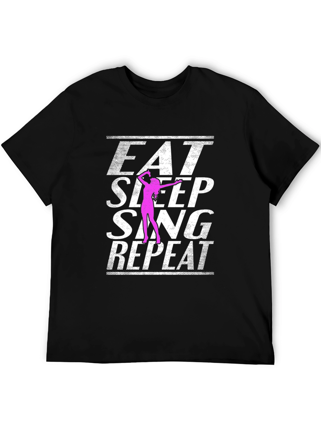 Eat Sleep Sing Repeat Graphic Tee