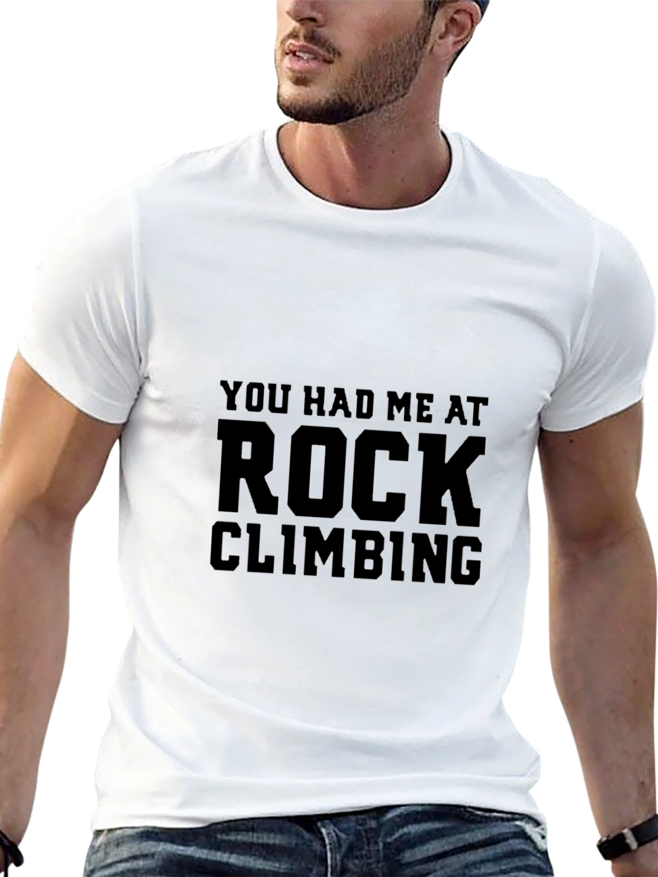 Rock Climbing Graphic Tee Shirt