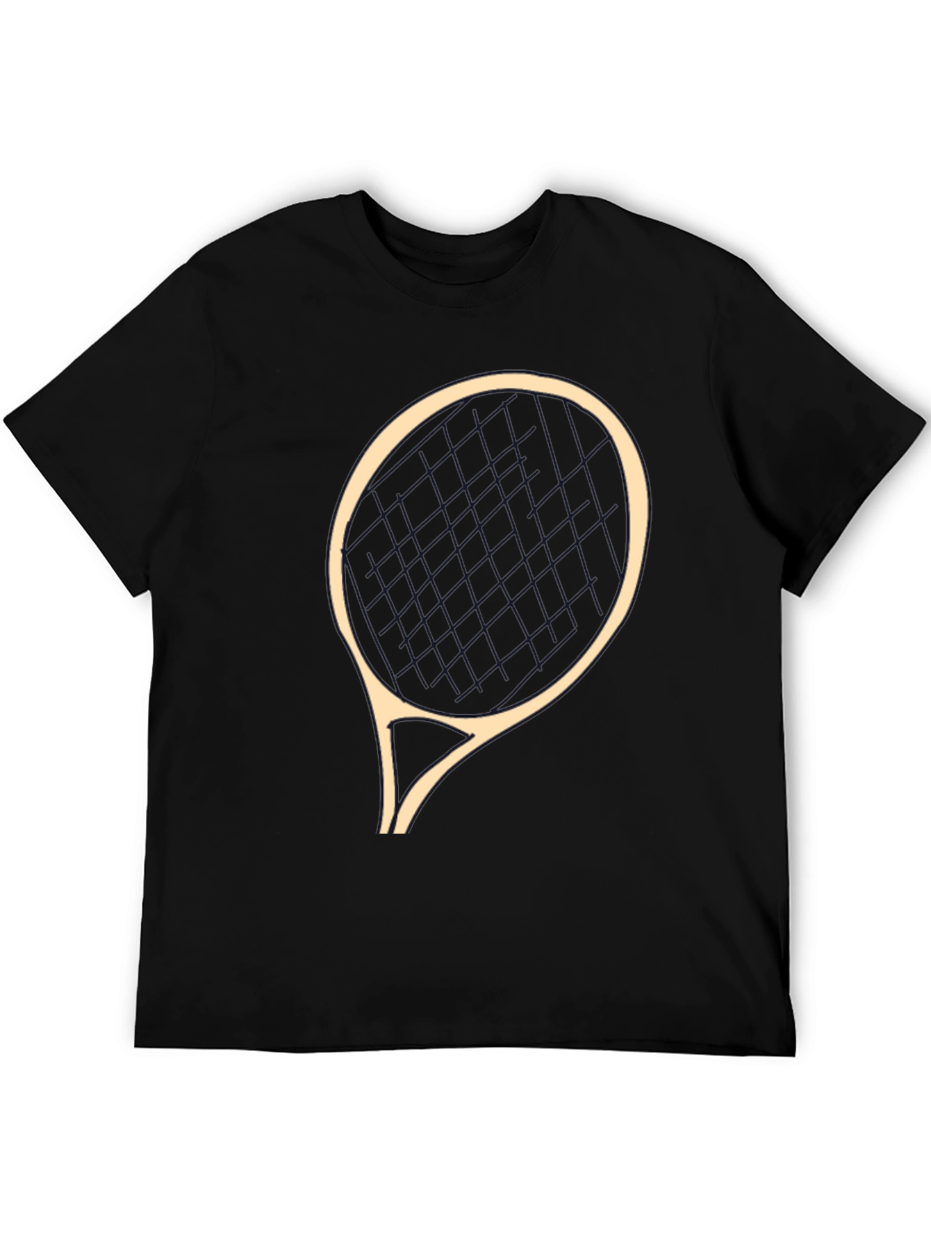 Tennis Racket Graphic T-Shirt