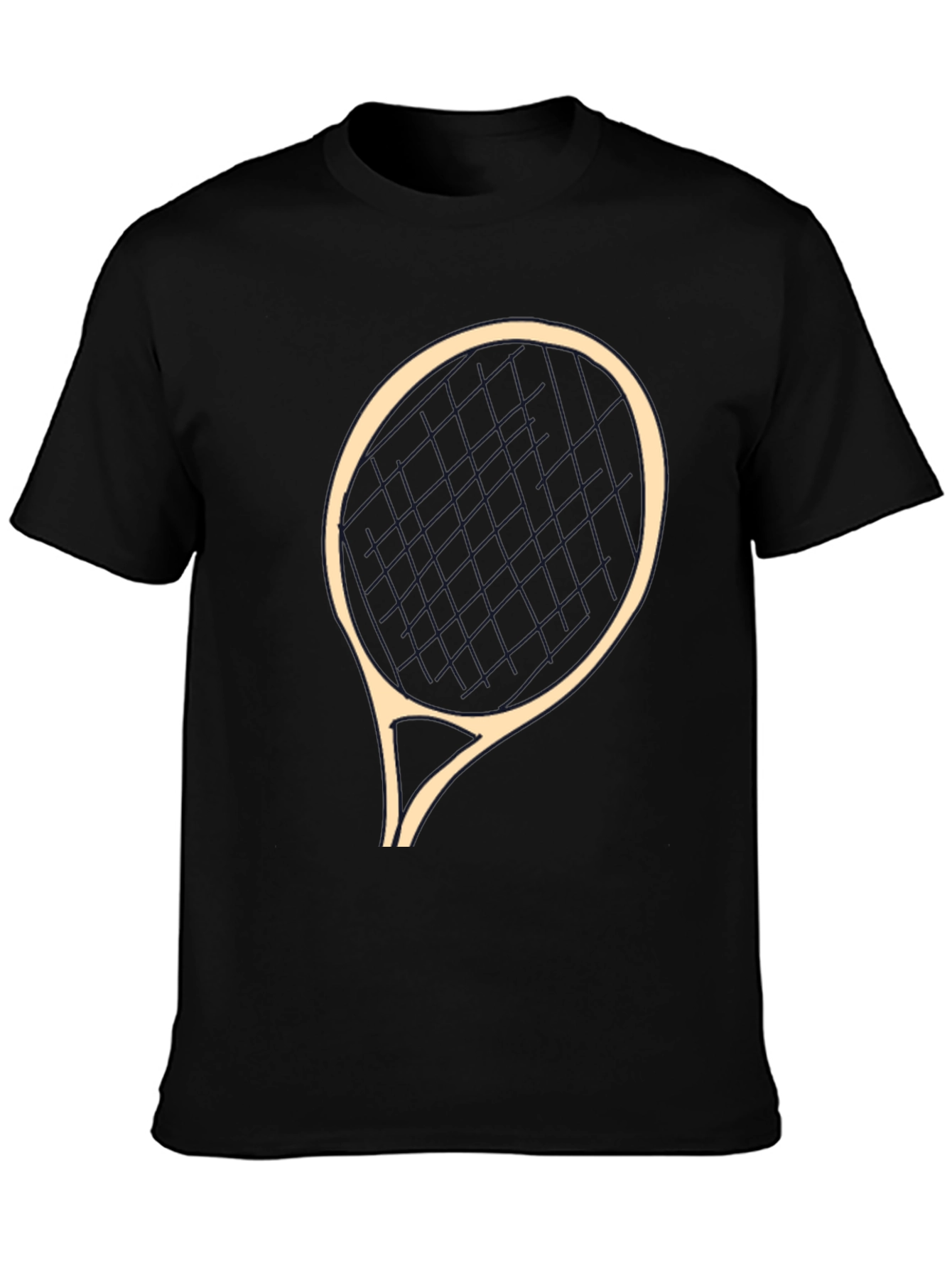 Tennis Racket Graphic T-Shirt