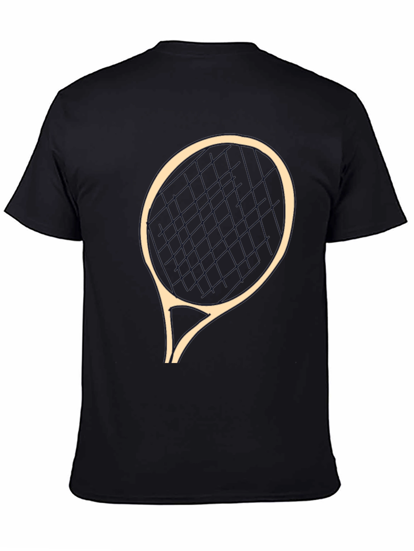 Tennis Racket Graphic T-Shirt