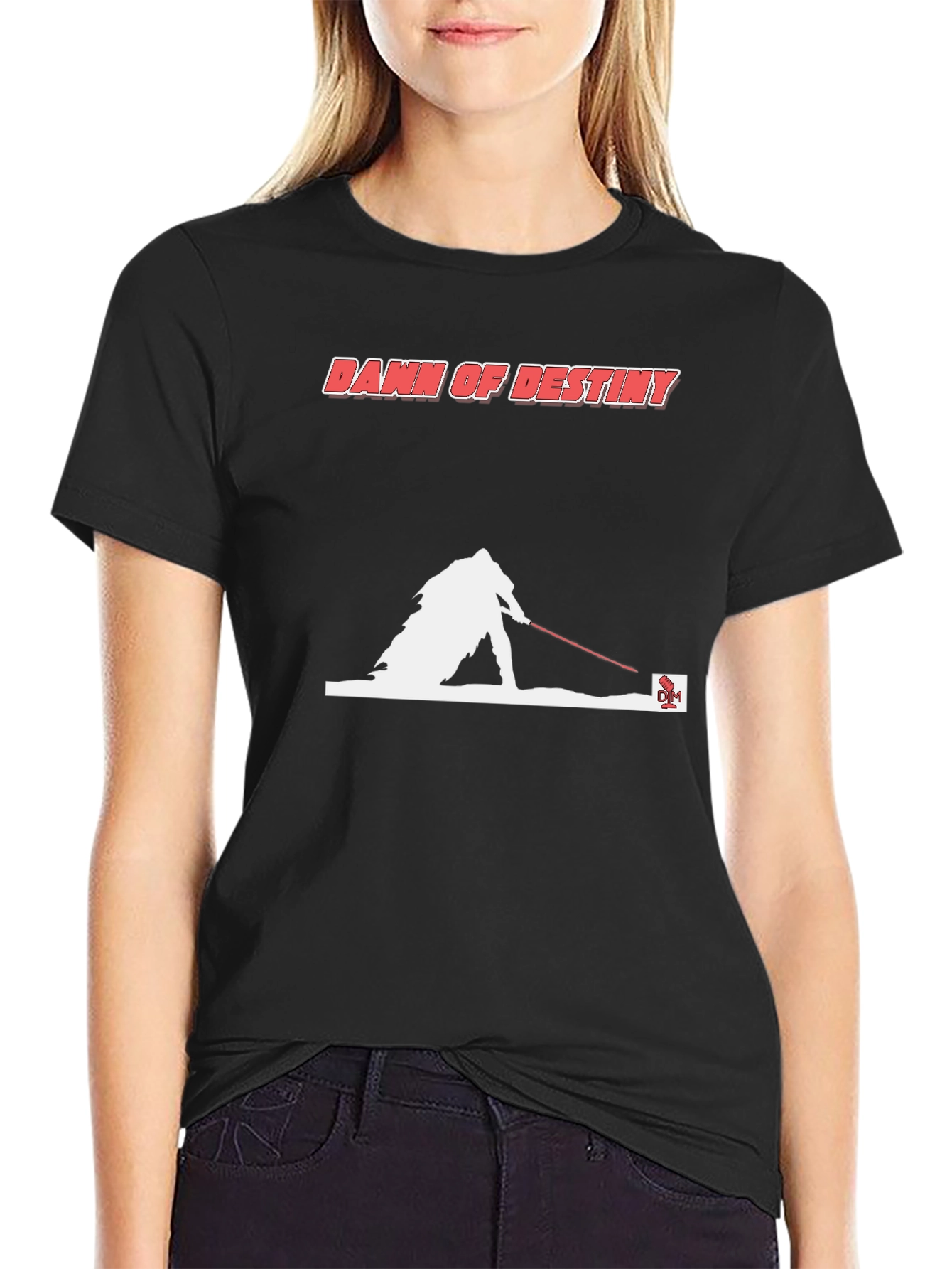 Dawn of Destiny Black Graphic Tee