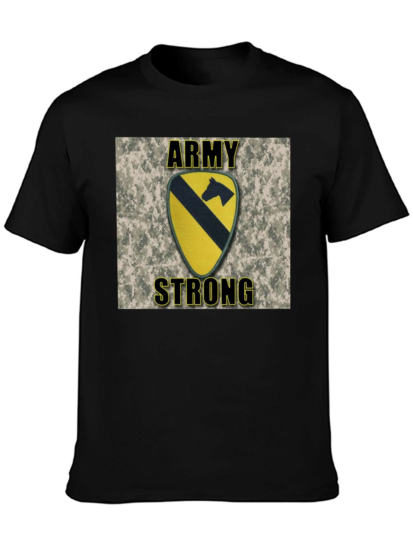 Army Strong T-Shirt: 1st Cavalry Division Design