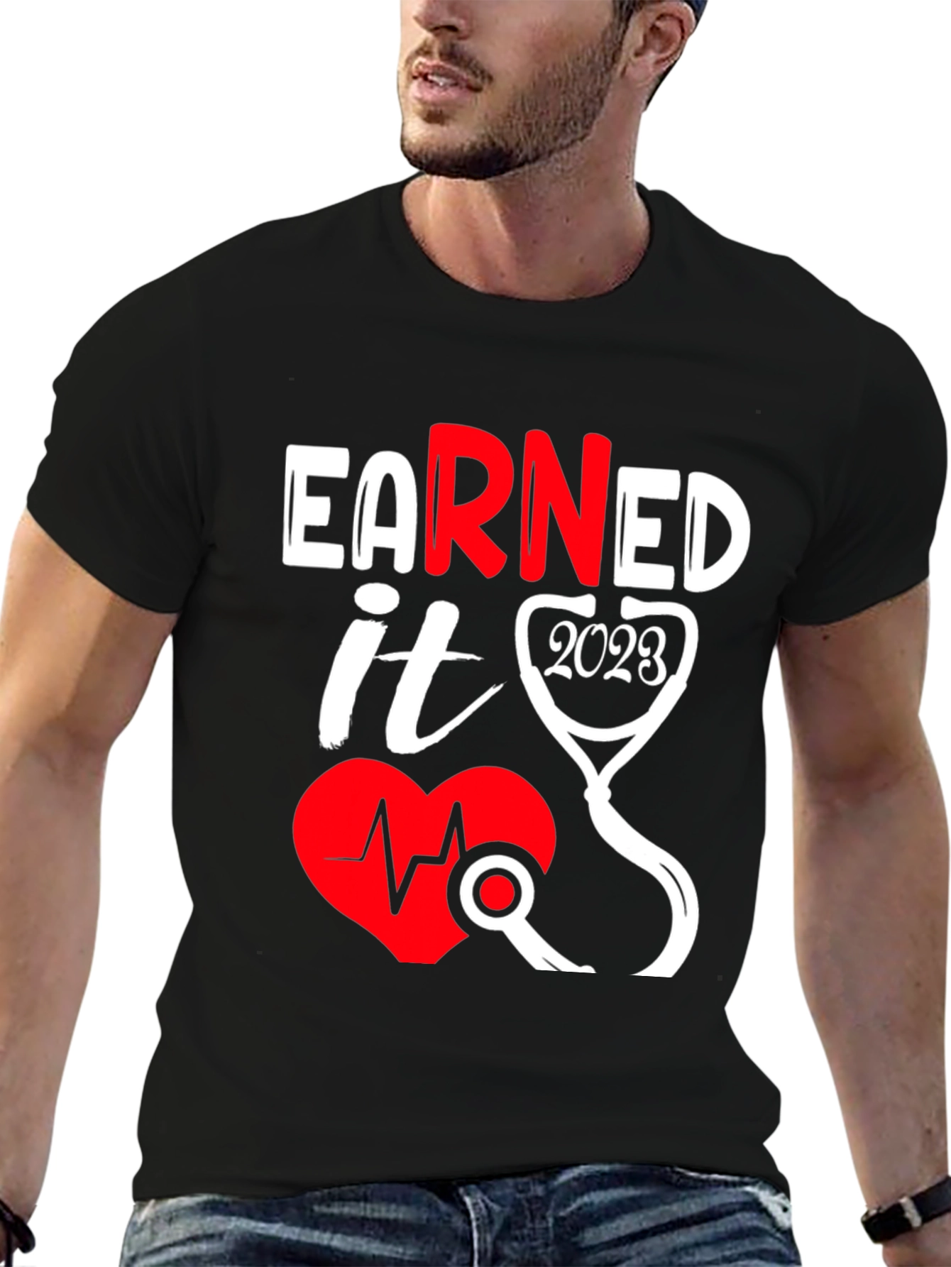Earned It 2023 Nurse T-Shirt - Graduation Tee