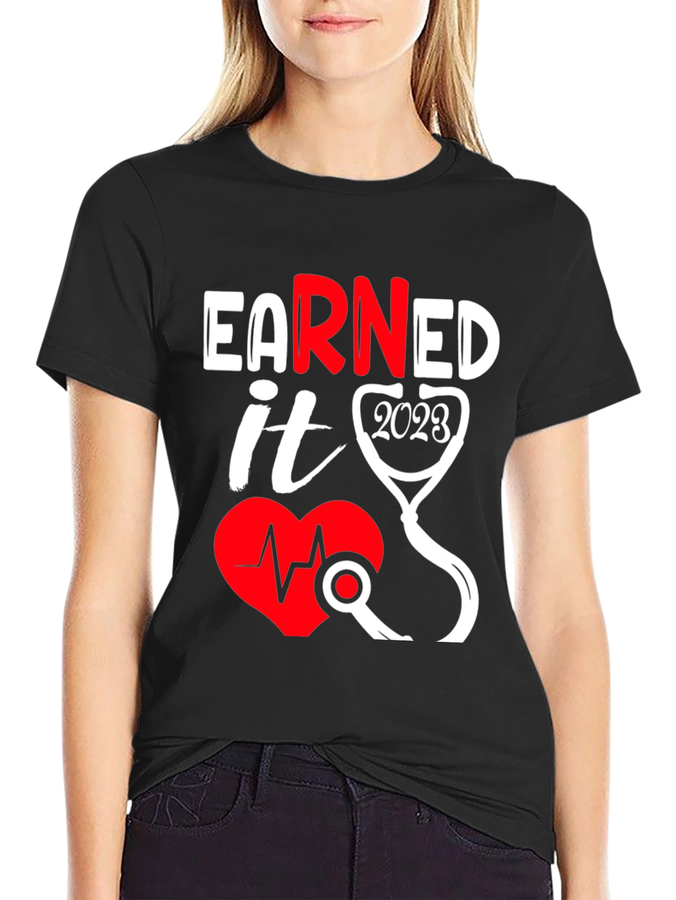 Earned It 2023 Nurse T-Shirt - Graduation Tee