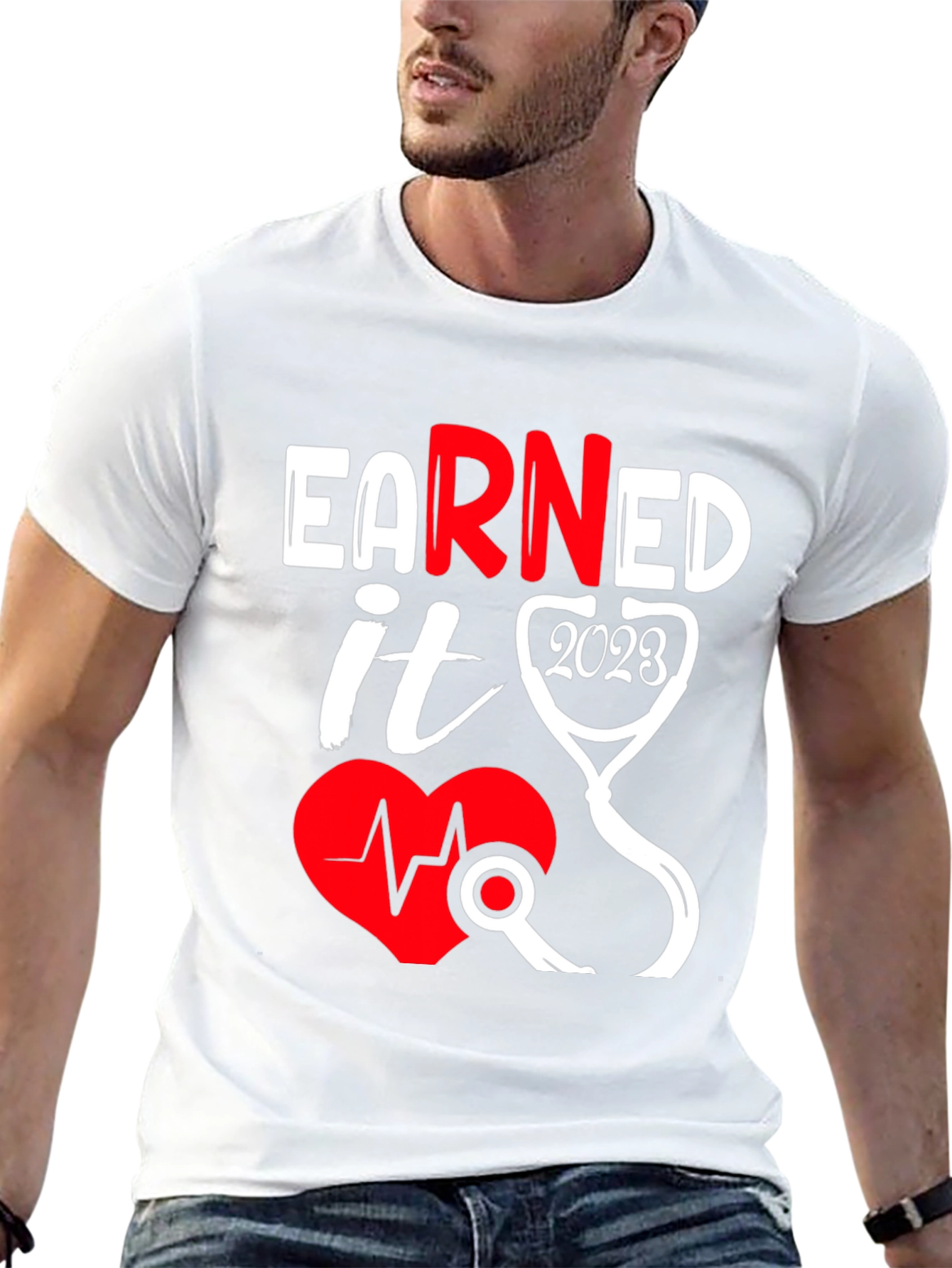 Earned It 2023 Nurse T-Shirt - Graduation Tee
