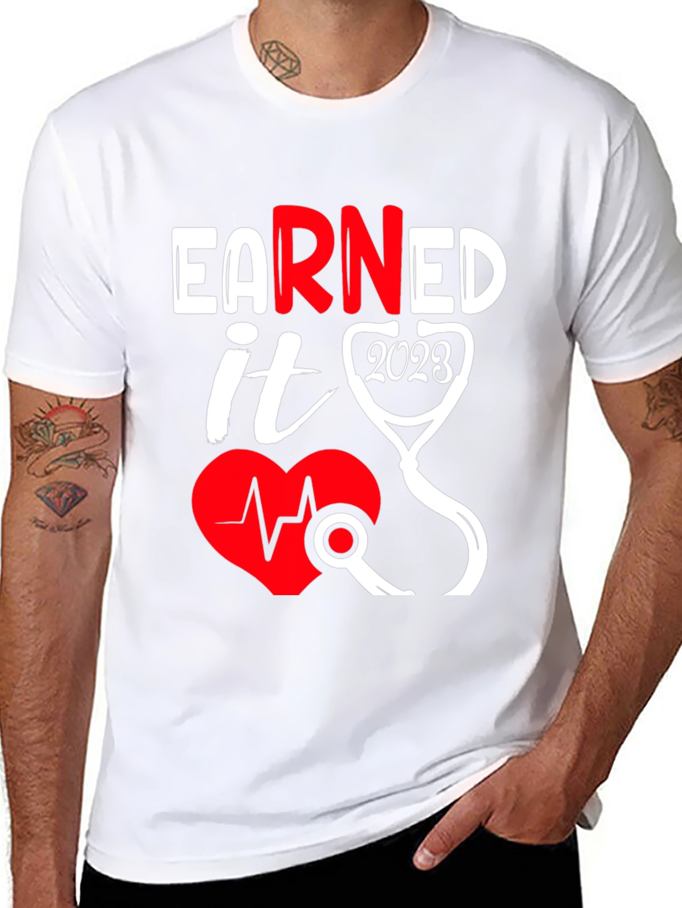 Earned It 2023 Nurse T-Shirt - Graduation Tee