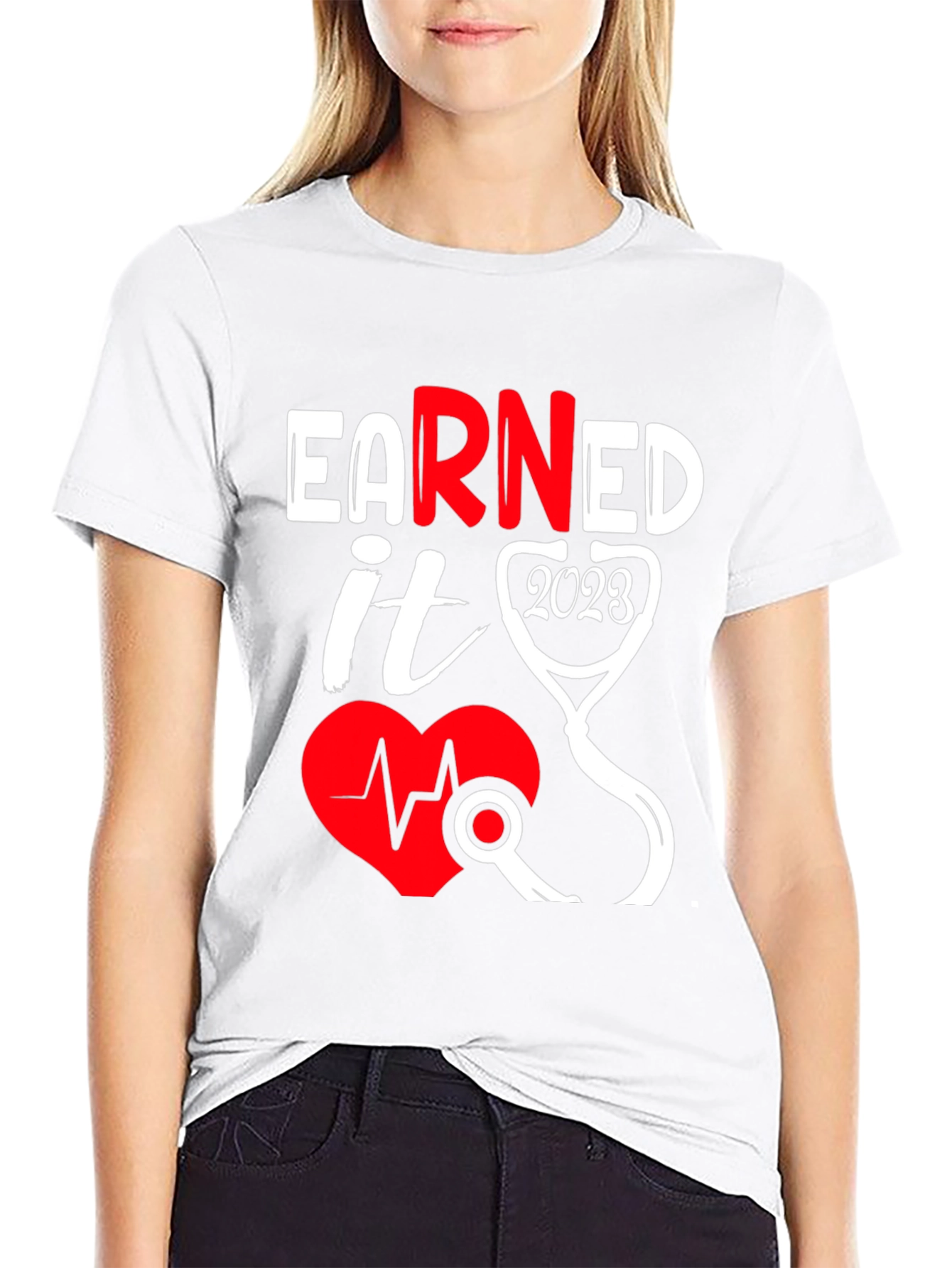 Earned It 2023 Nurse T-Shirt - Graduation Tee