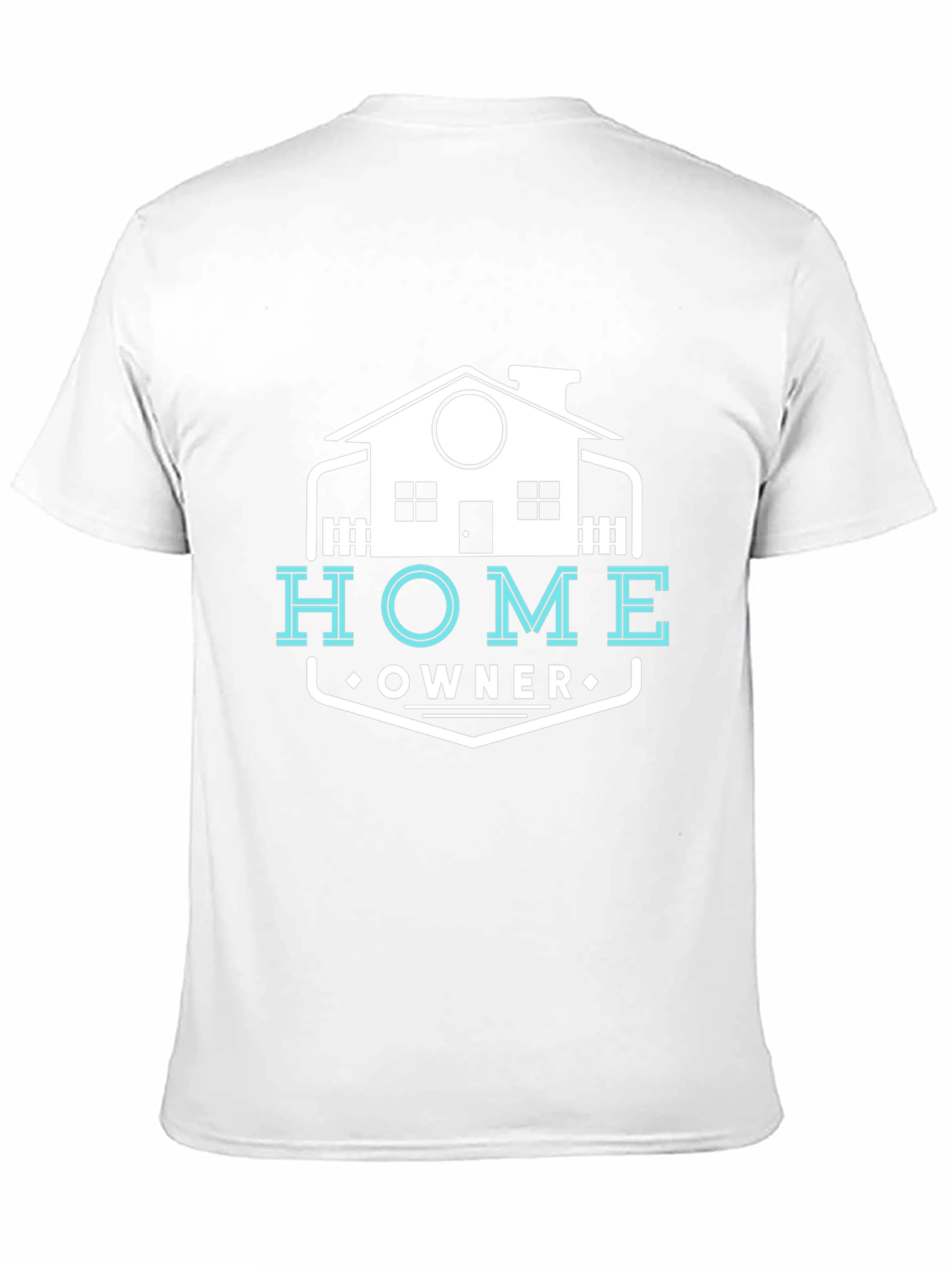 Home Owner Graphic Tee - Black Cotton T-Shirt