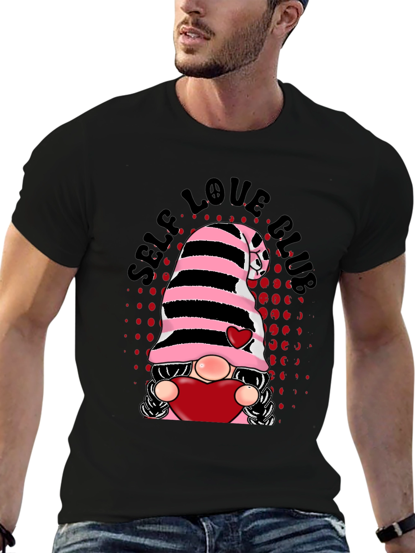 Self Love Club Gnome Valentine T-Shirt