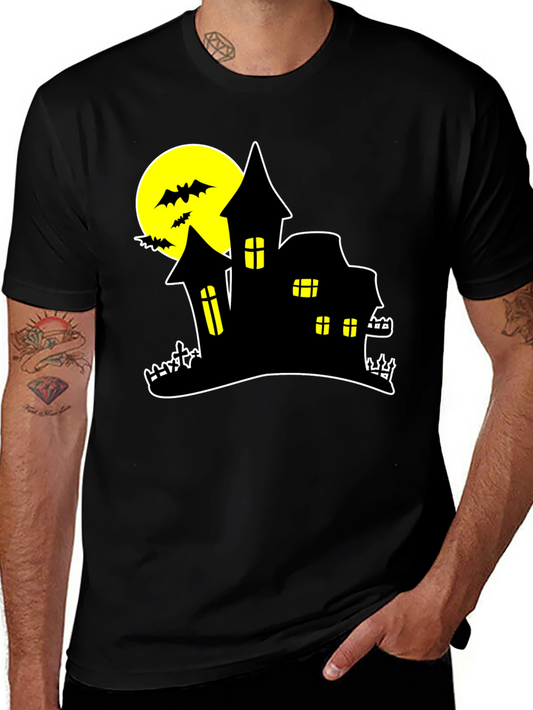 Haunted House Halloween T-Shirt