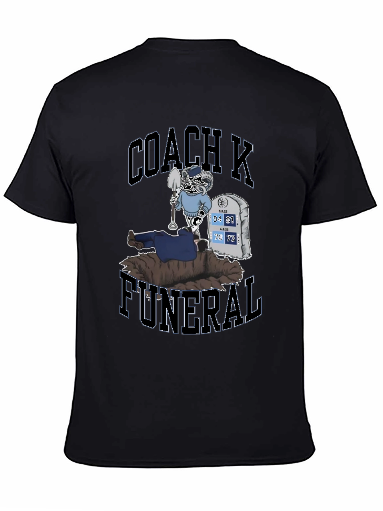 Coach K Funeral T-Shirt