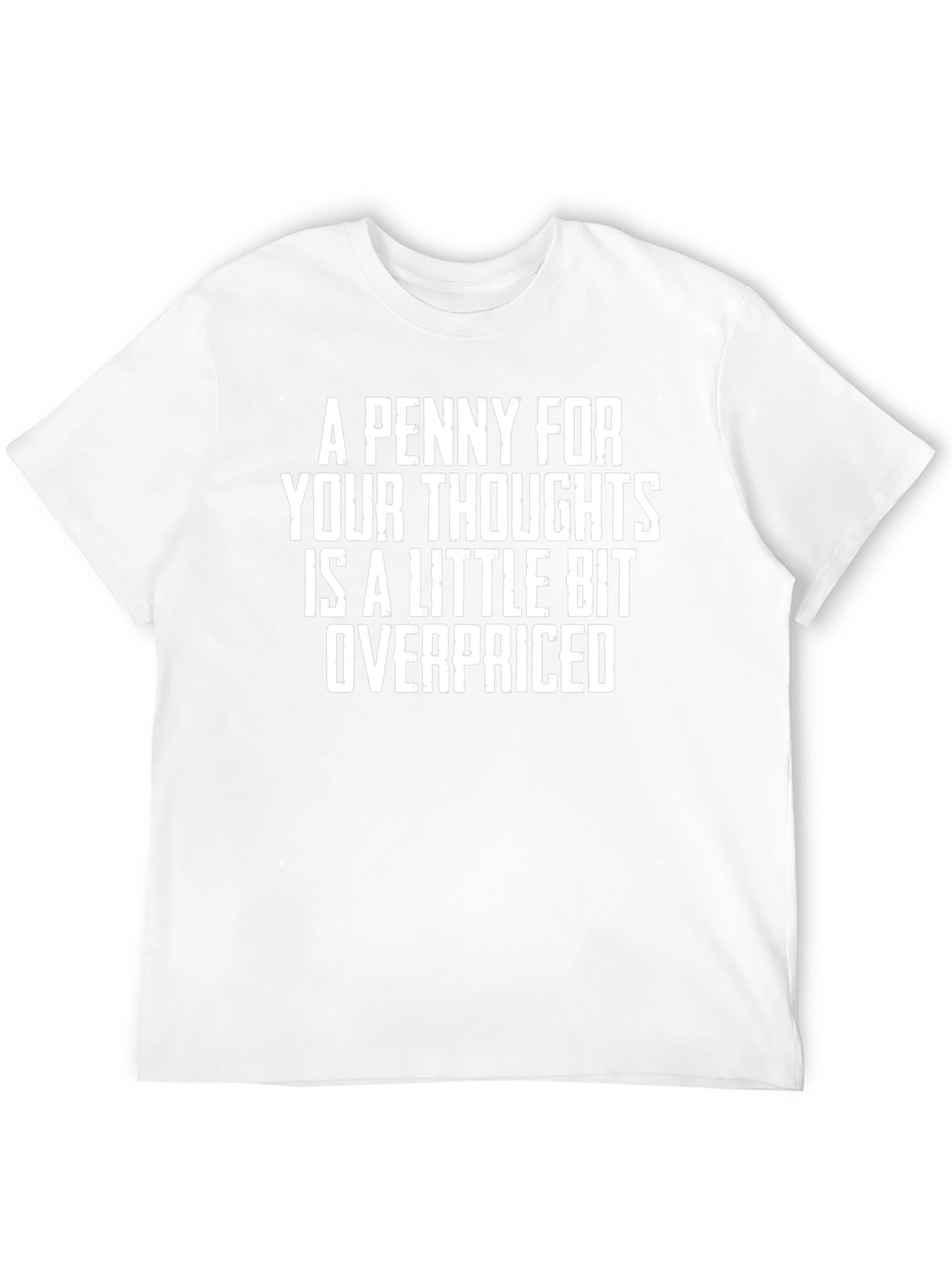Funny Overpriced Thoughts Graphic T-Shirt