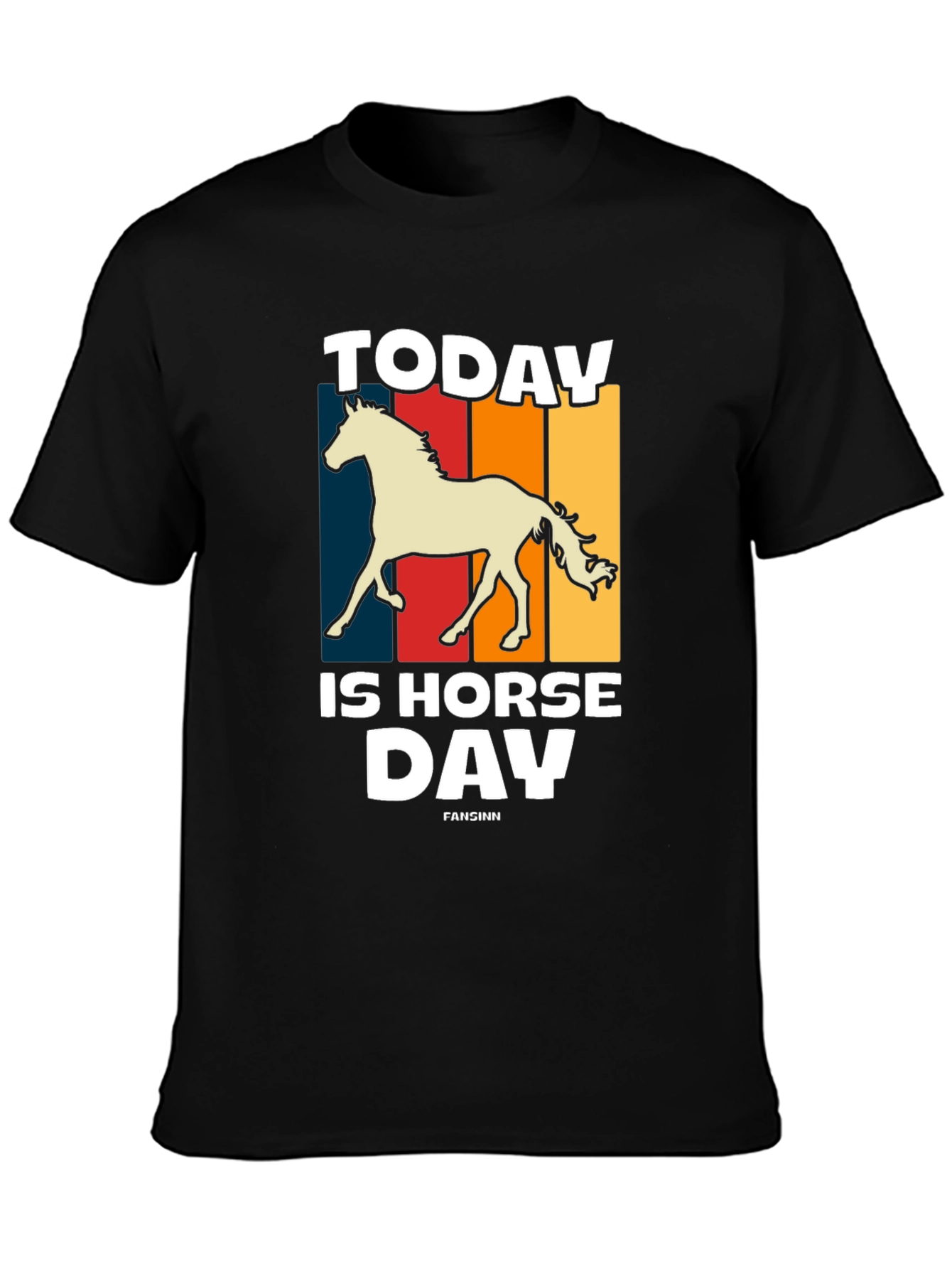 Today Is Horse Day Graphic Tee