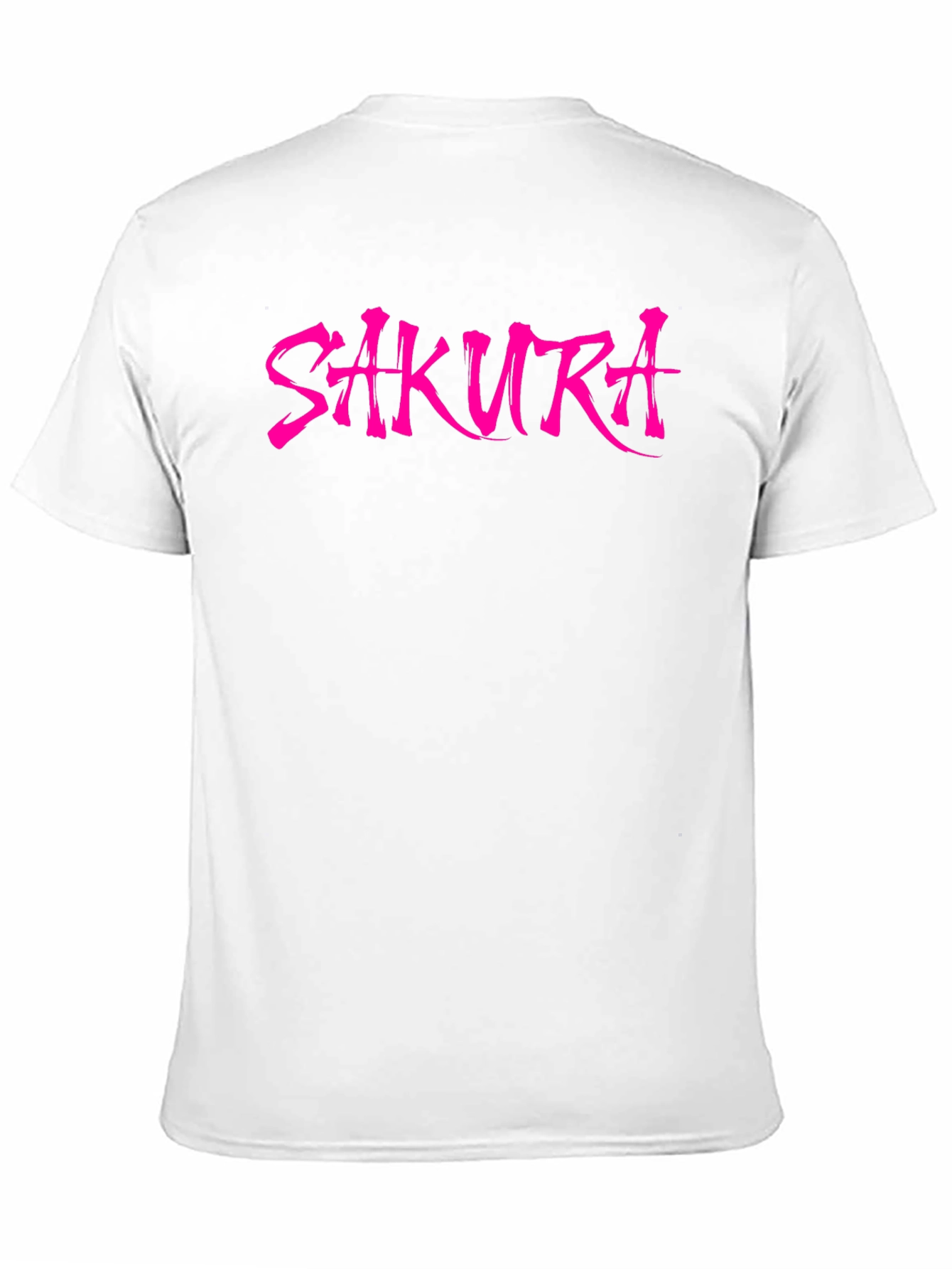 Sakura Graphic T-Shirt - Stylish Pink on Black