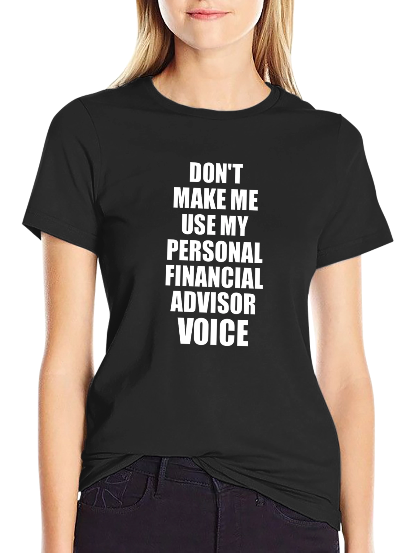 Financial Advisor Voice Funny T-Shirt