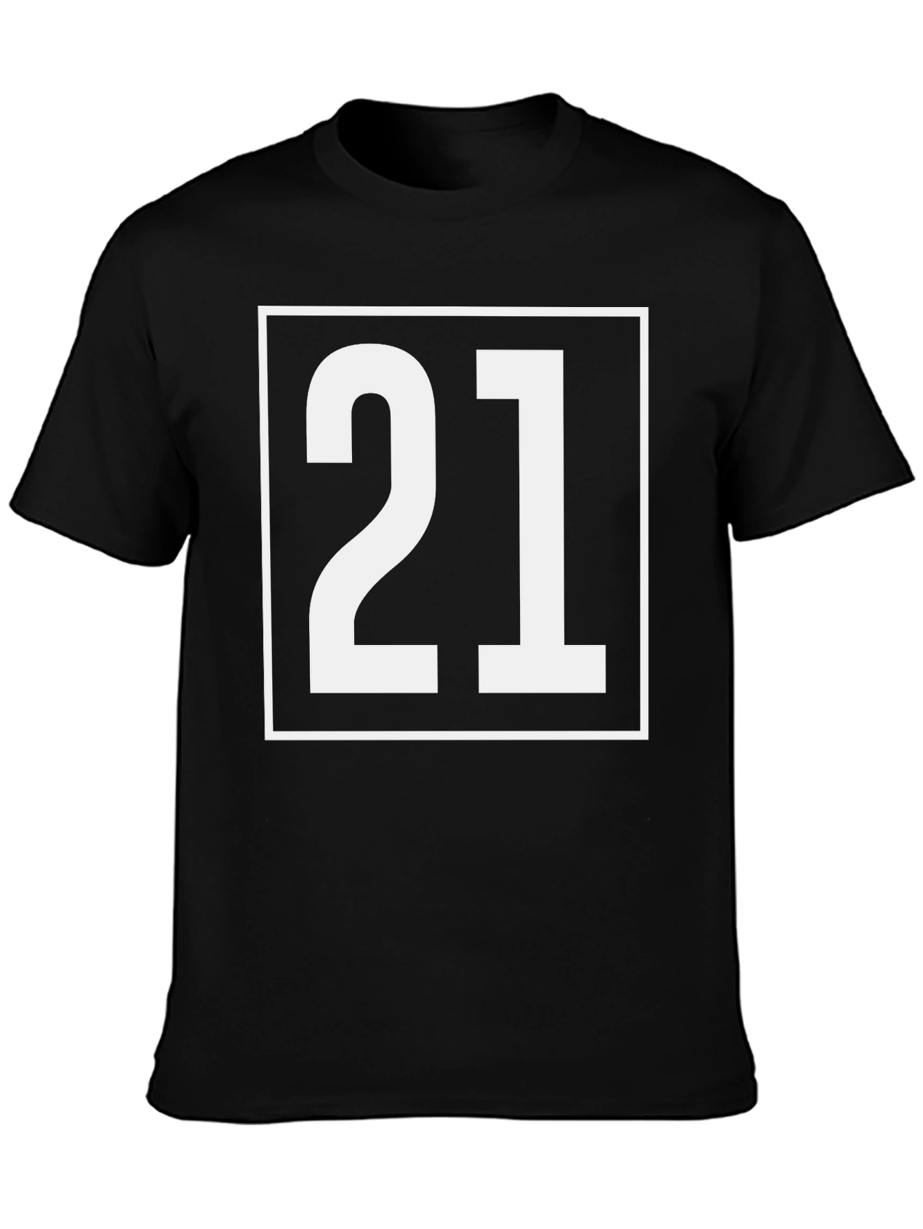 Bold 21 Graphic Tee - Classic Black T-Shirt