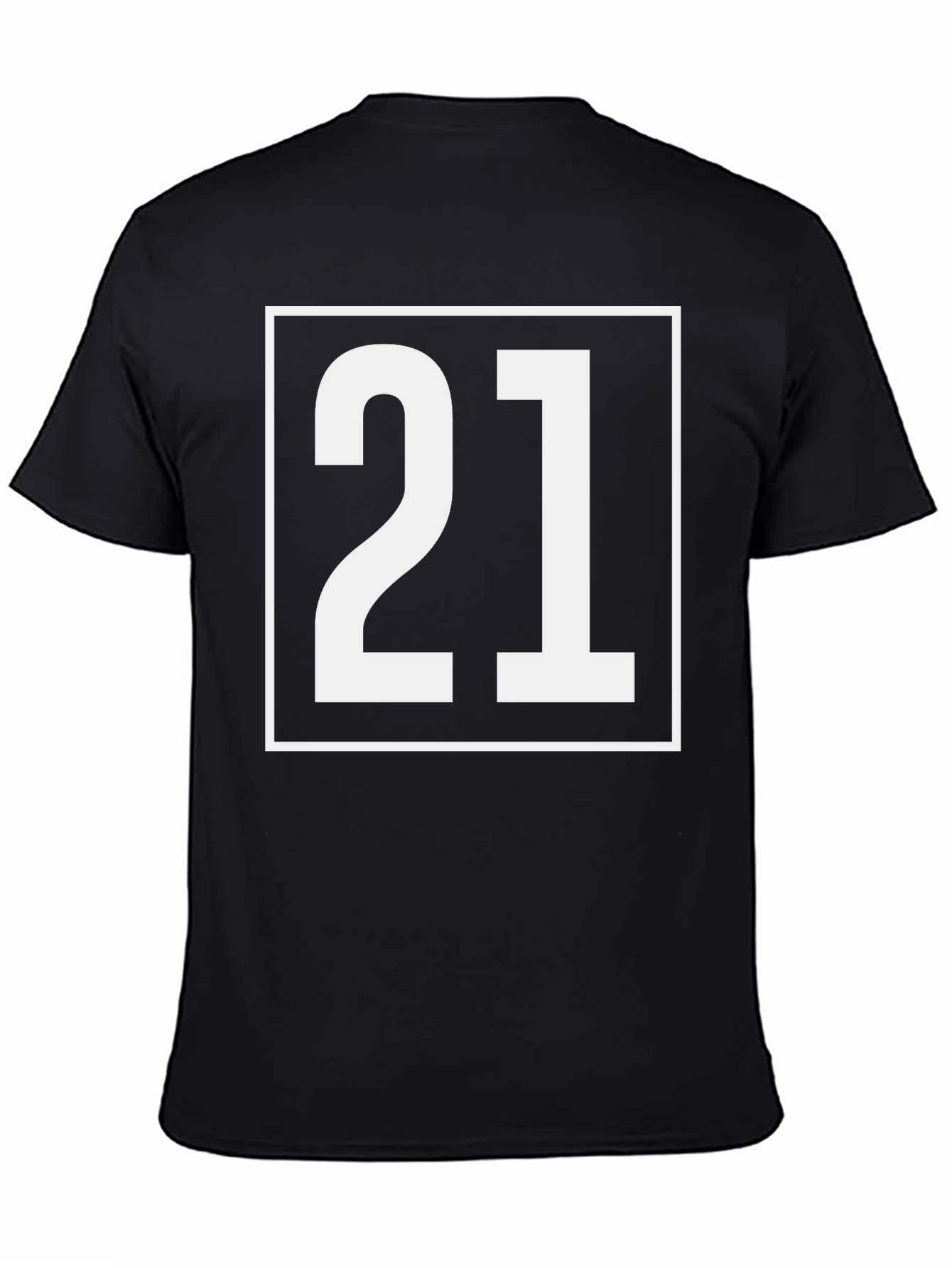 Bold 21 Graphic Tee - Classic Black T-Shirt