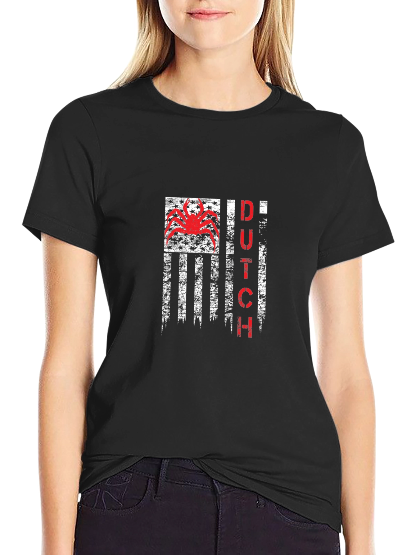 Dutch Crab Flag T-Shirt - Patriotic Graphic Tee