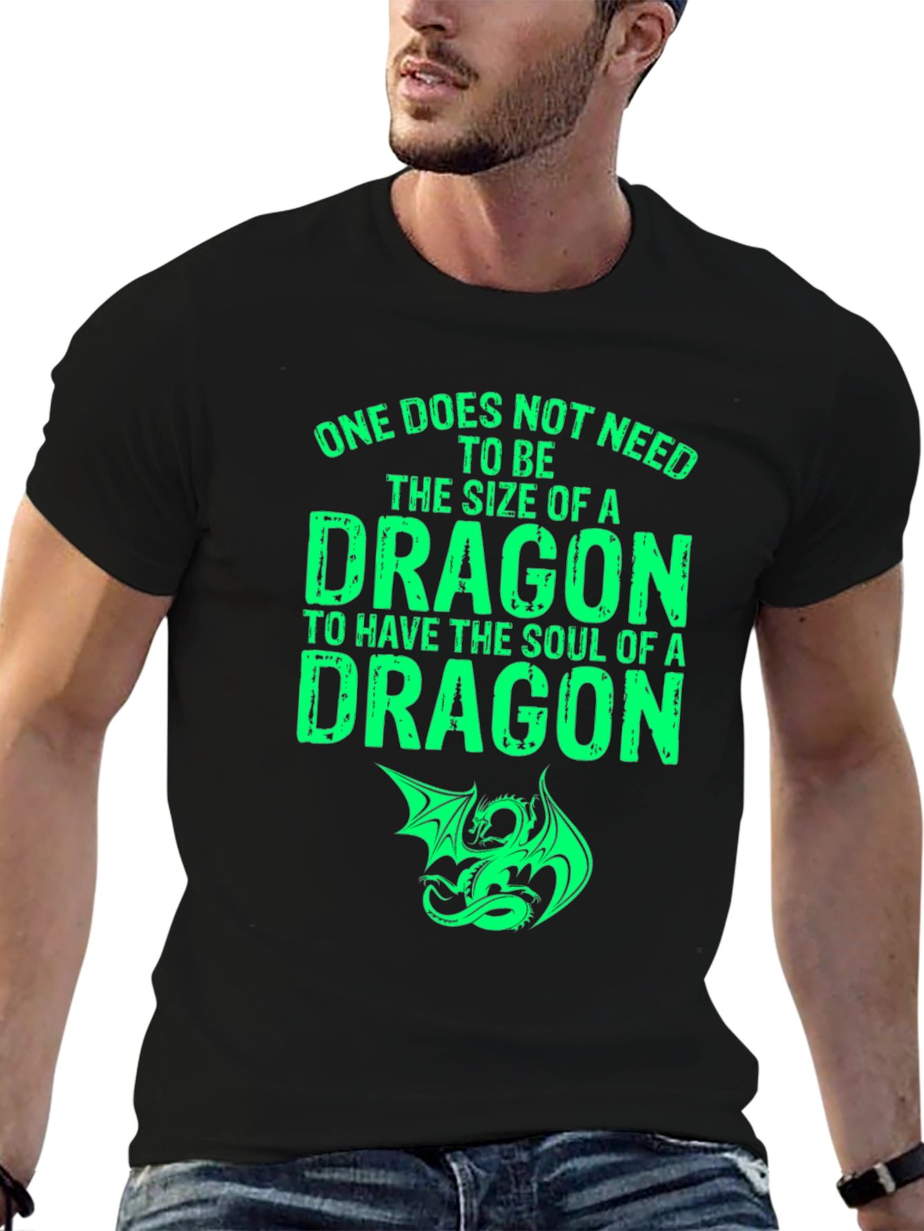 Dragon Soul T-Shirt - Black Graphic Tee