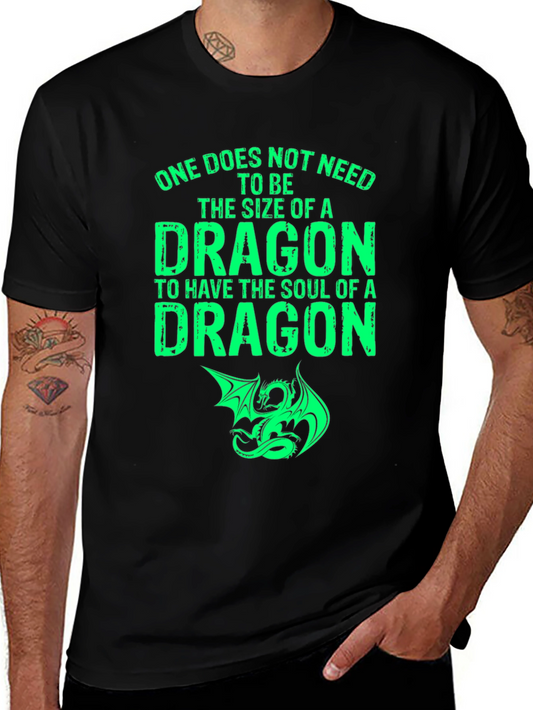 Dragon Soul T-Shirt - Black Graphic Tee
