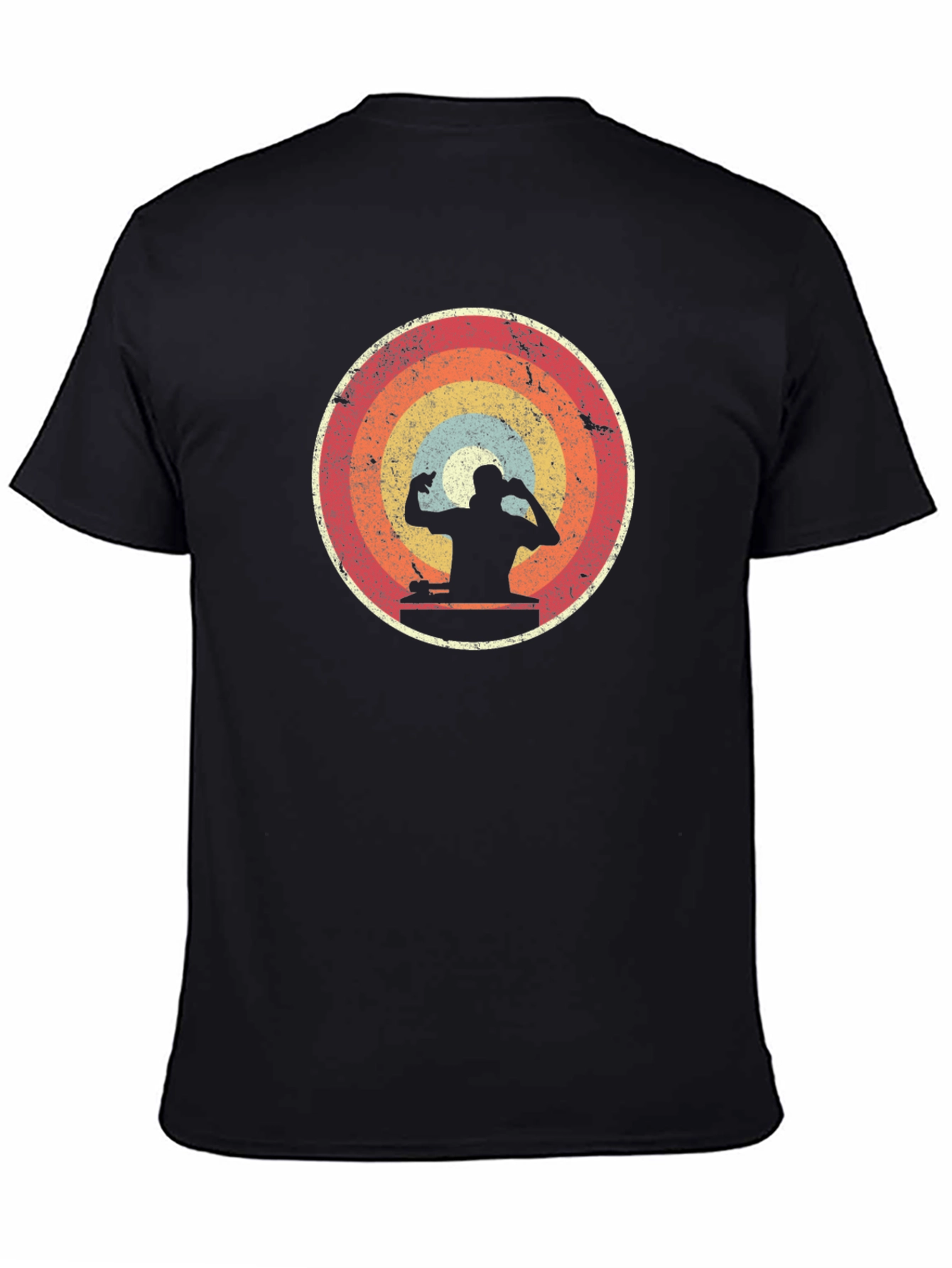 Retro DJ Silhouette T-Shirt