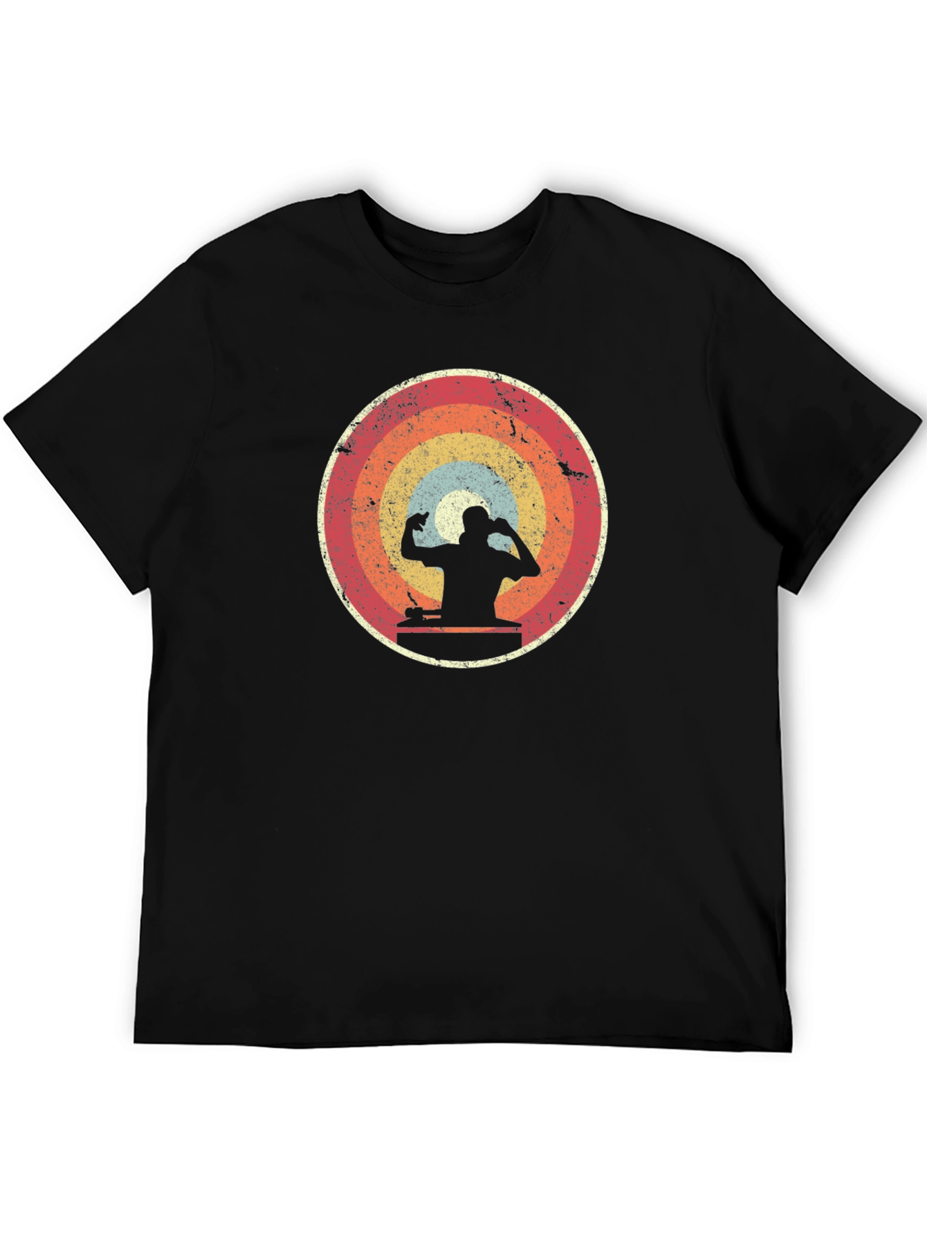 Retro DJ Silhouette T-Shirt