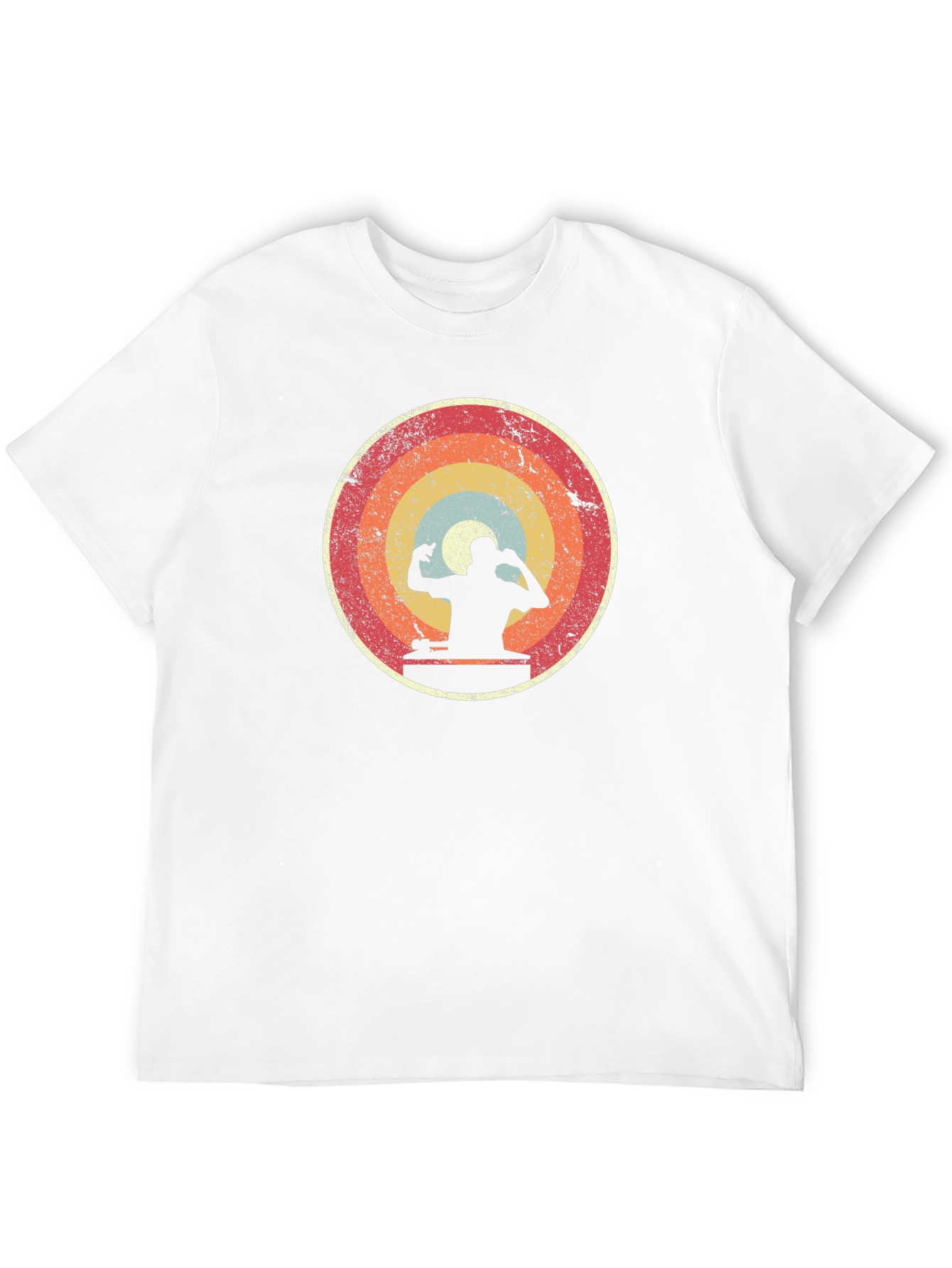 Retro DJ Silhouette T-Shirt