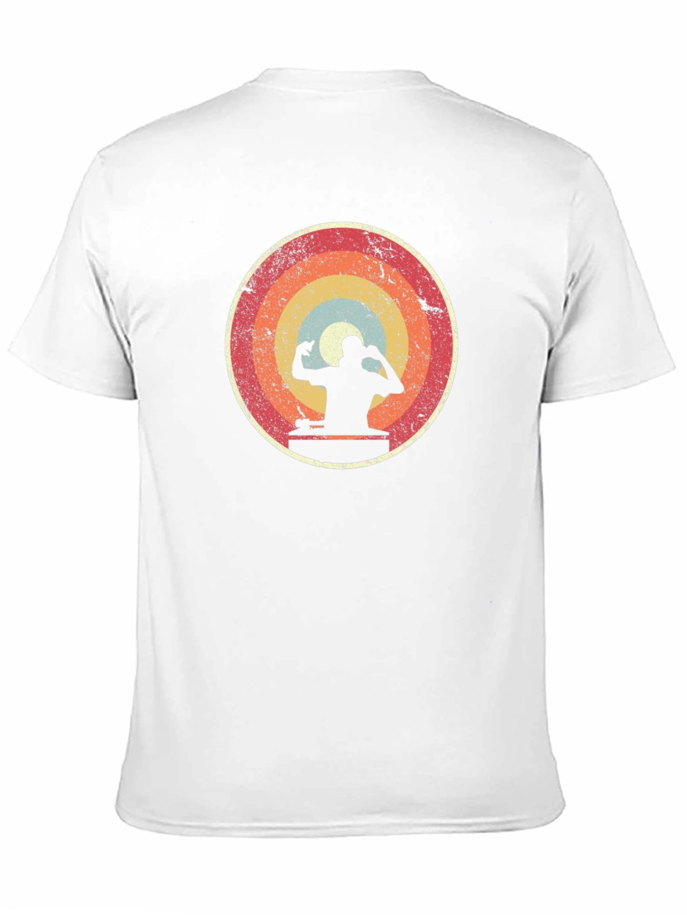 Retro DJ Silhouette T-Shirt