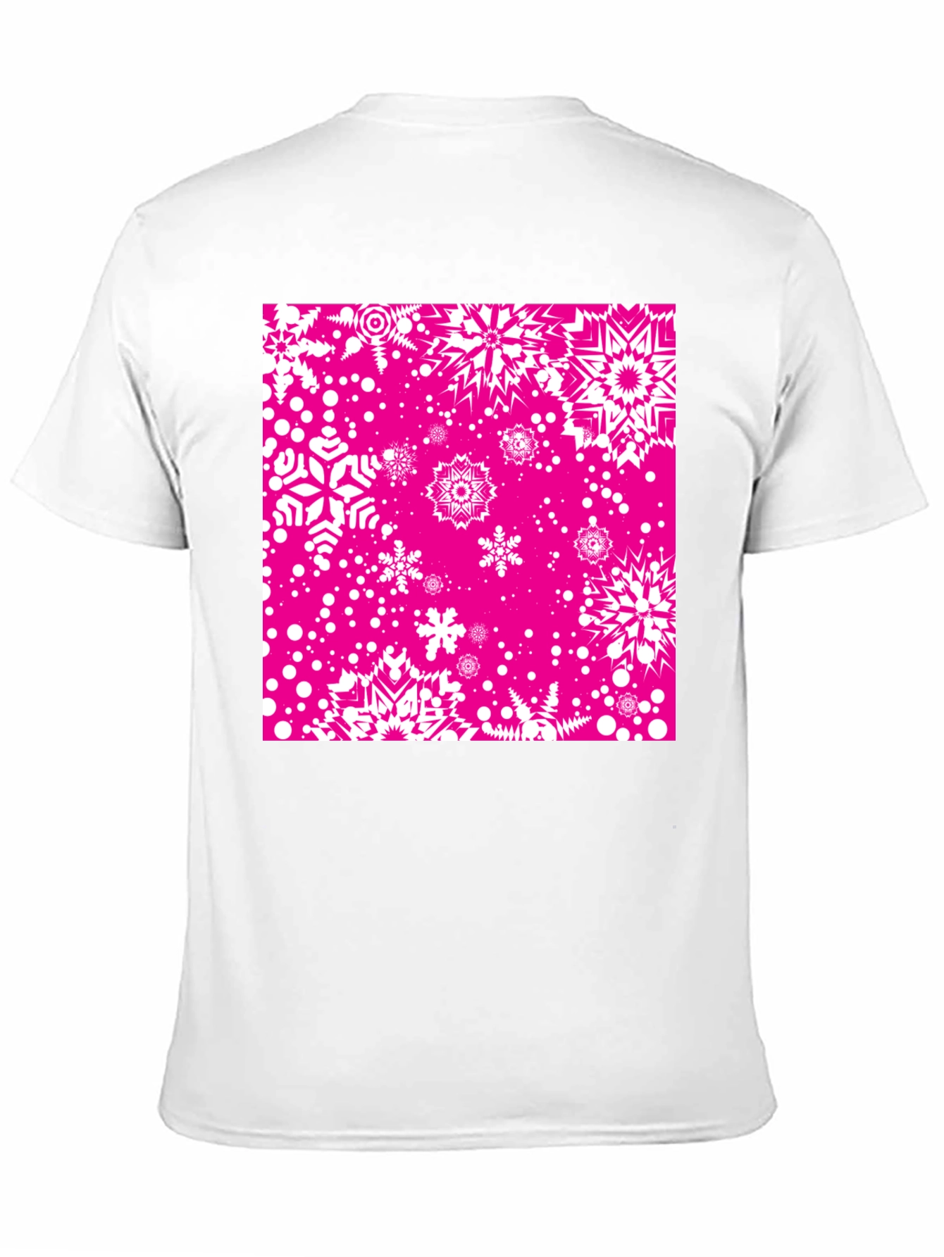 Snowflake Pattern T-Shirt