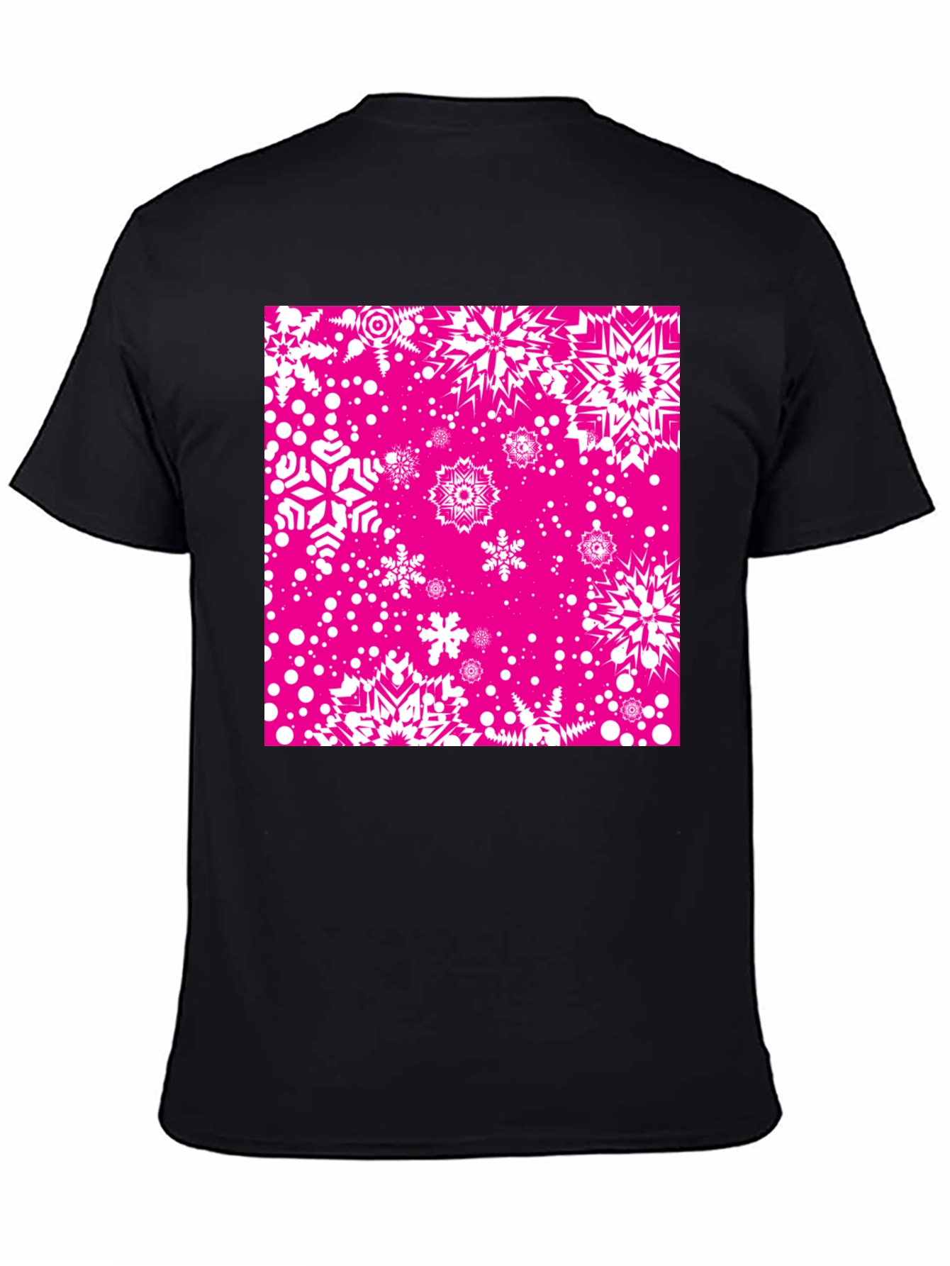 Snowflake Pattern T-Shirt