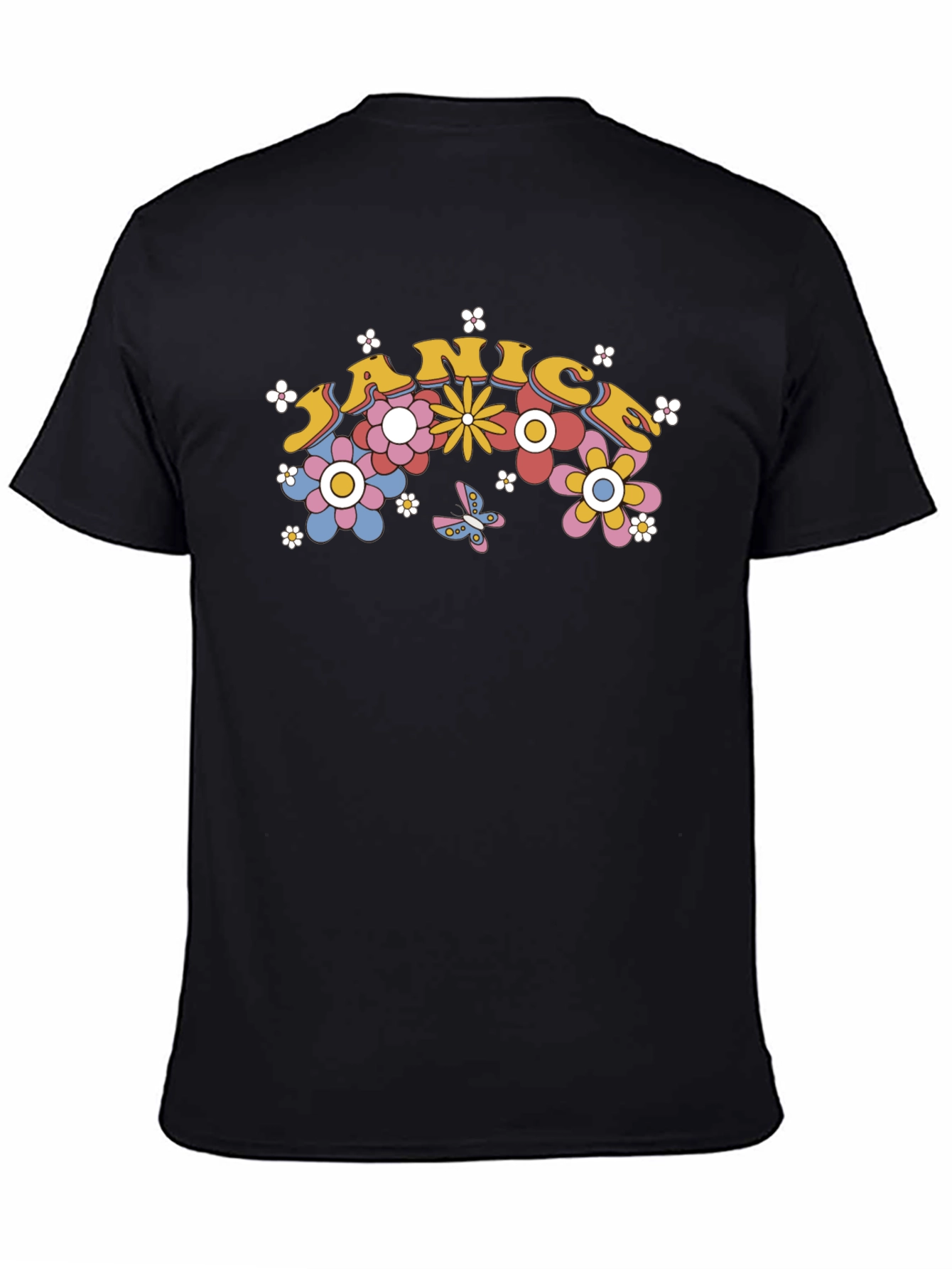 Janice Floral Groovy T-Shirt