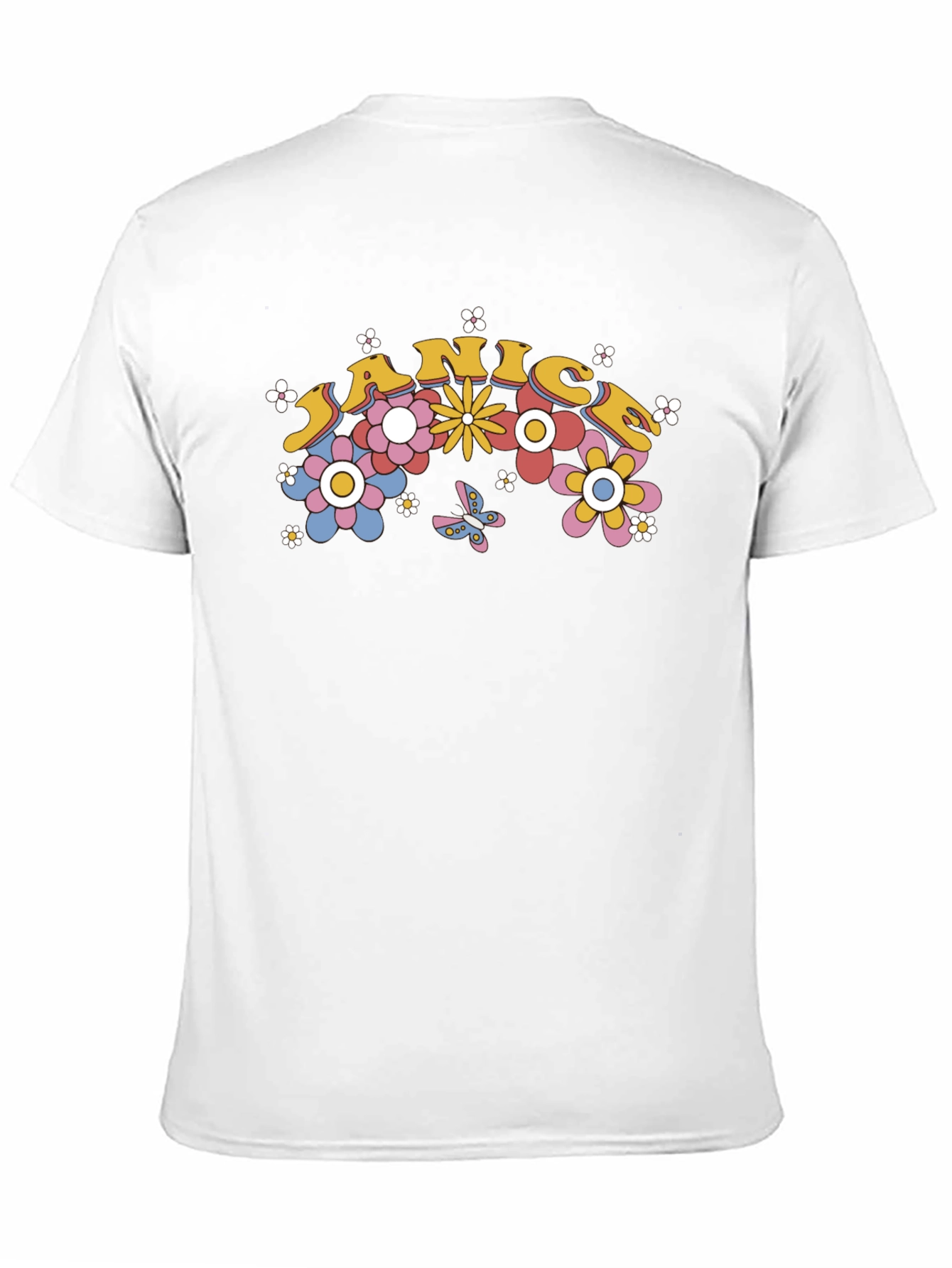 Janice Floral Groovy T-Shirt