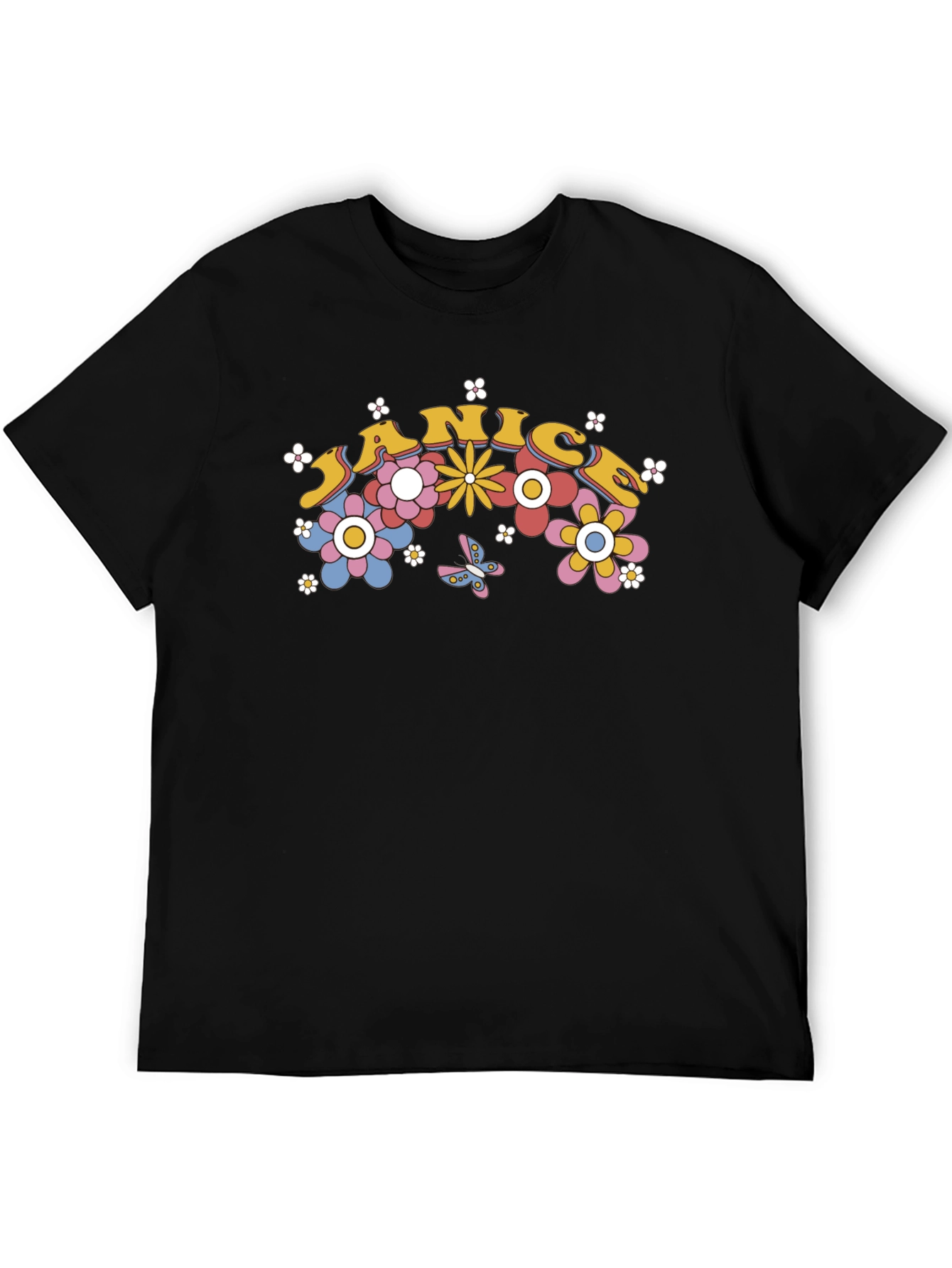 Janice Floral Groovy T-Shirt