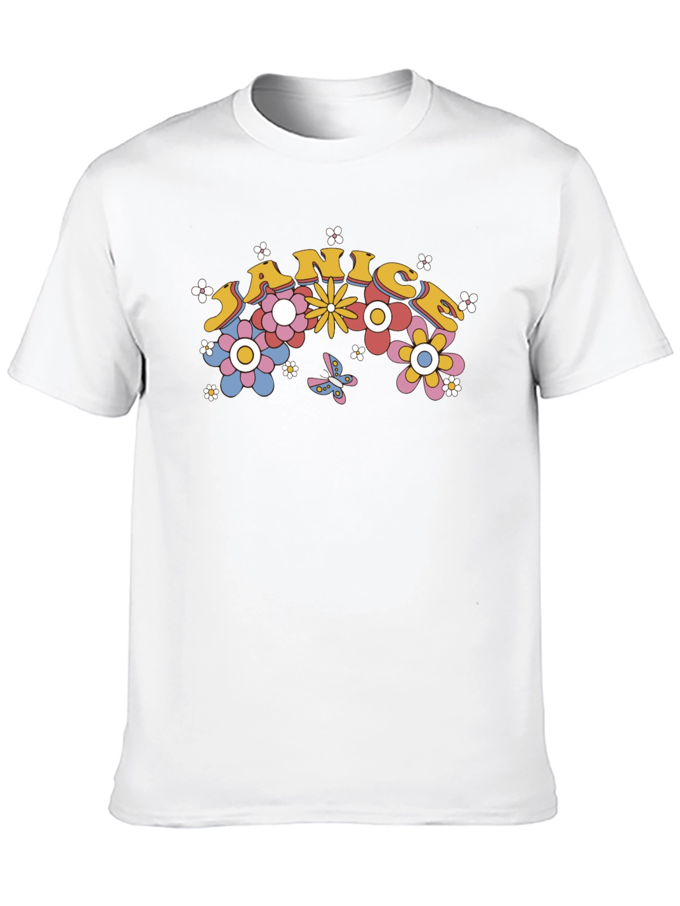 Janice Floral Groovy T-Shirt