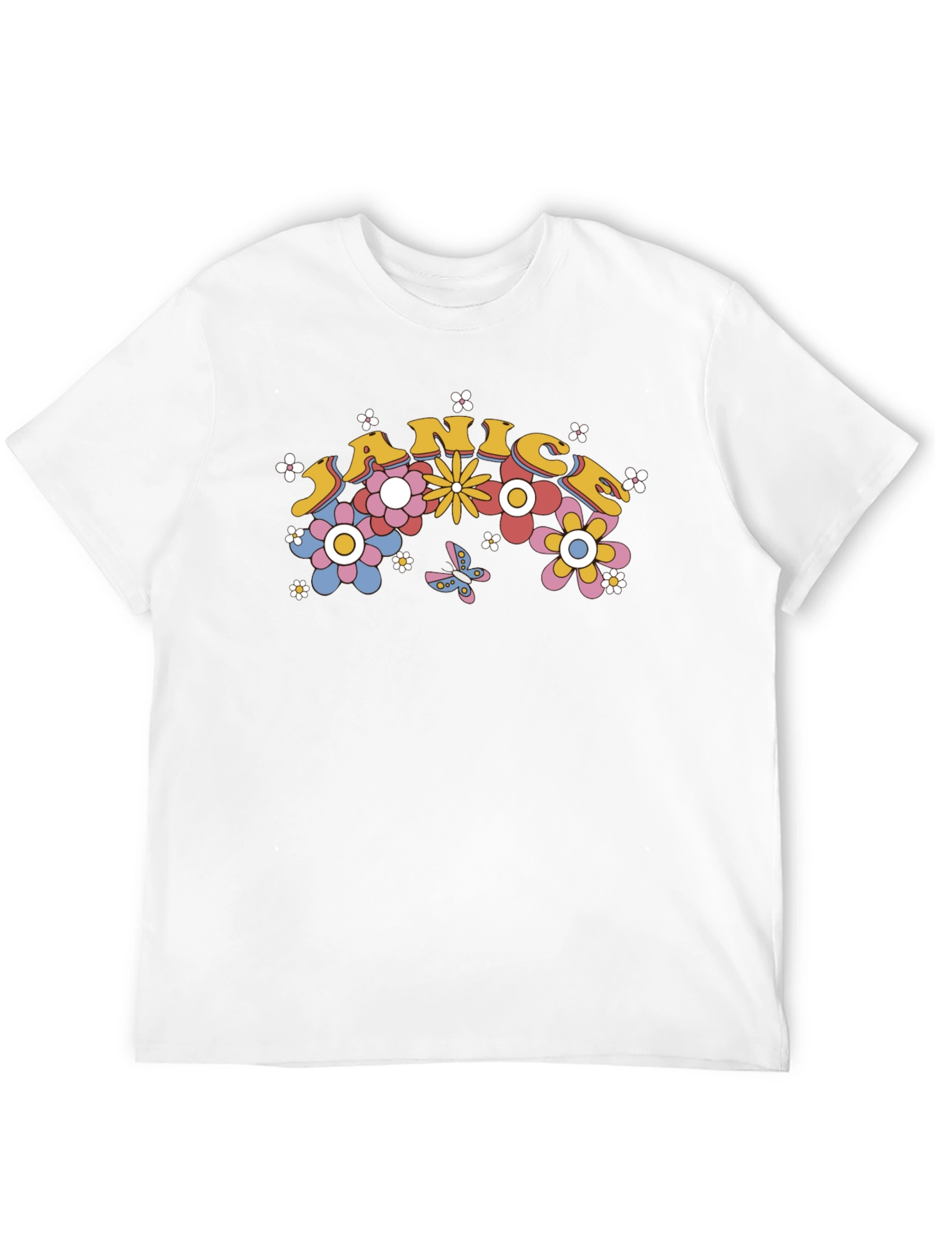 Janice Floral Groovy T-Shirt