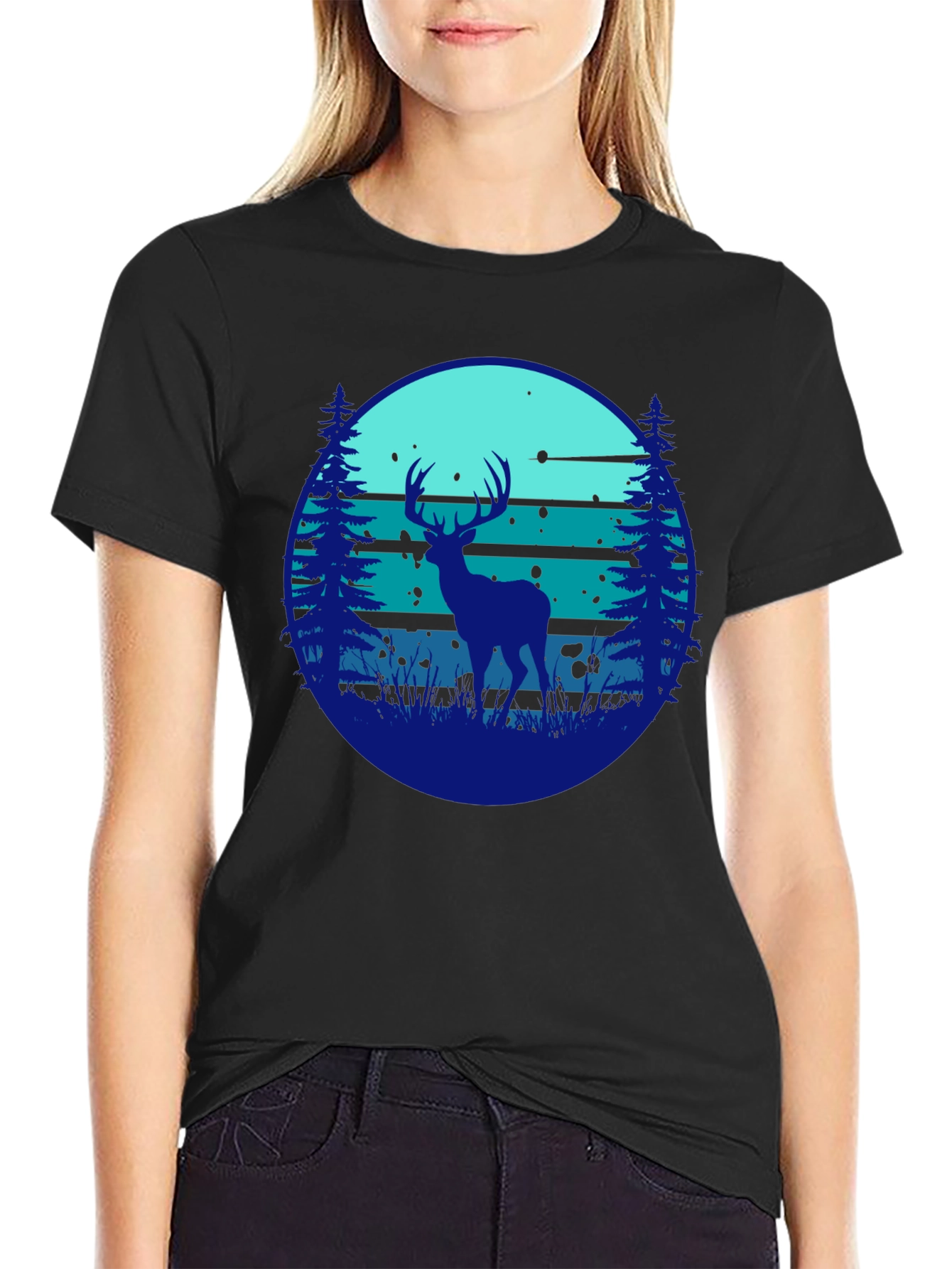 Deer Silhouette T-Shirt