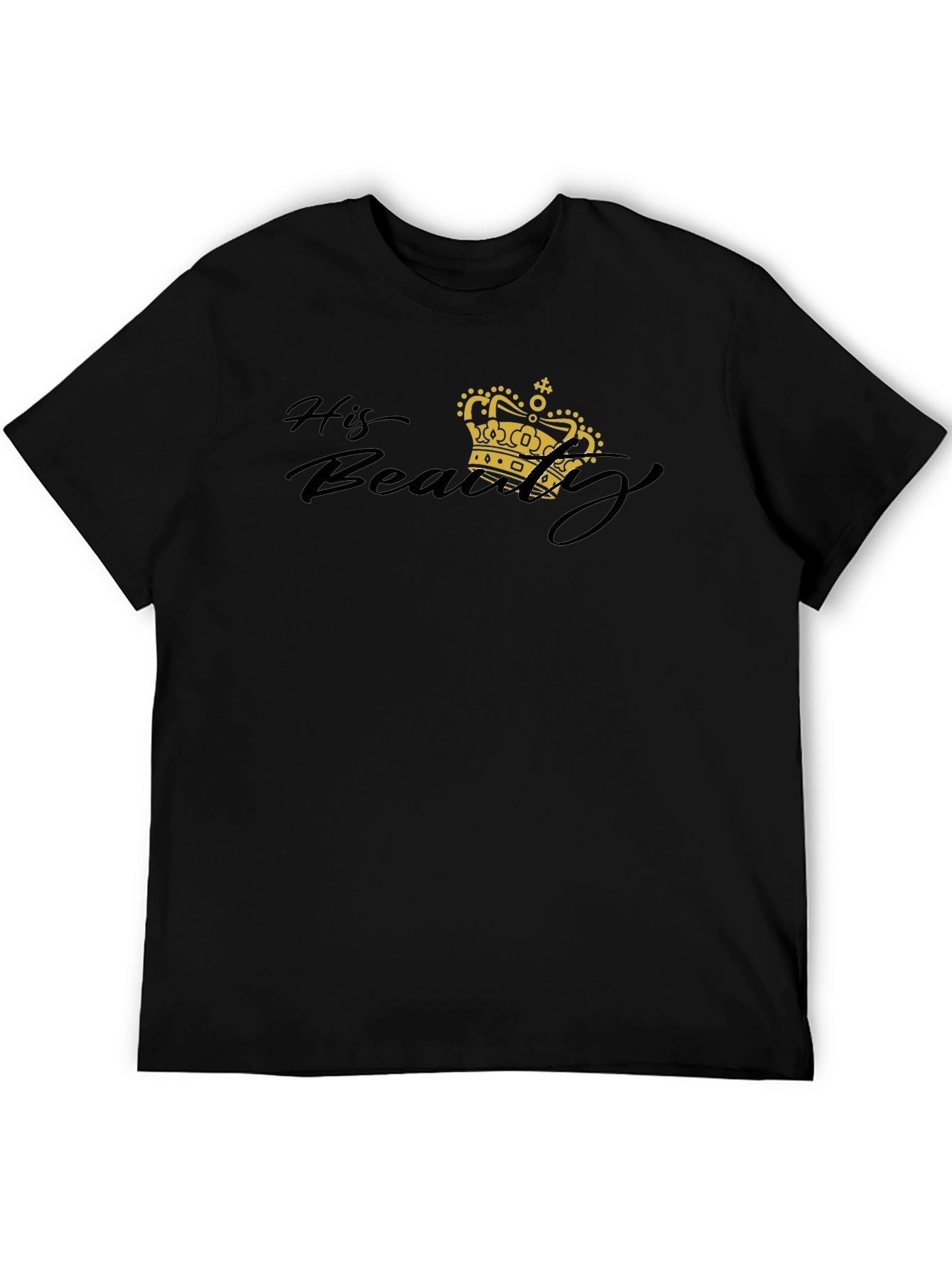 His Beauty Crown Graphic T-Shirt