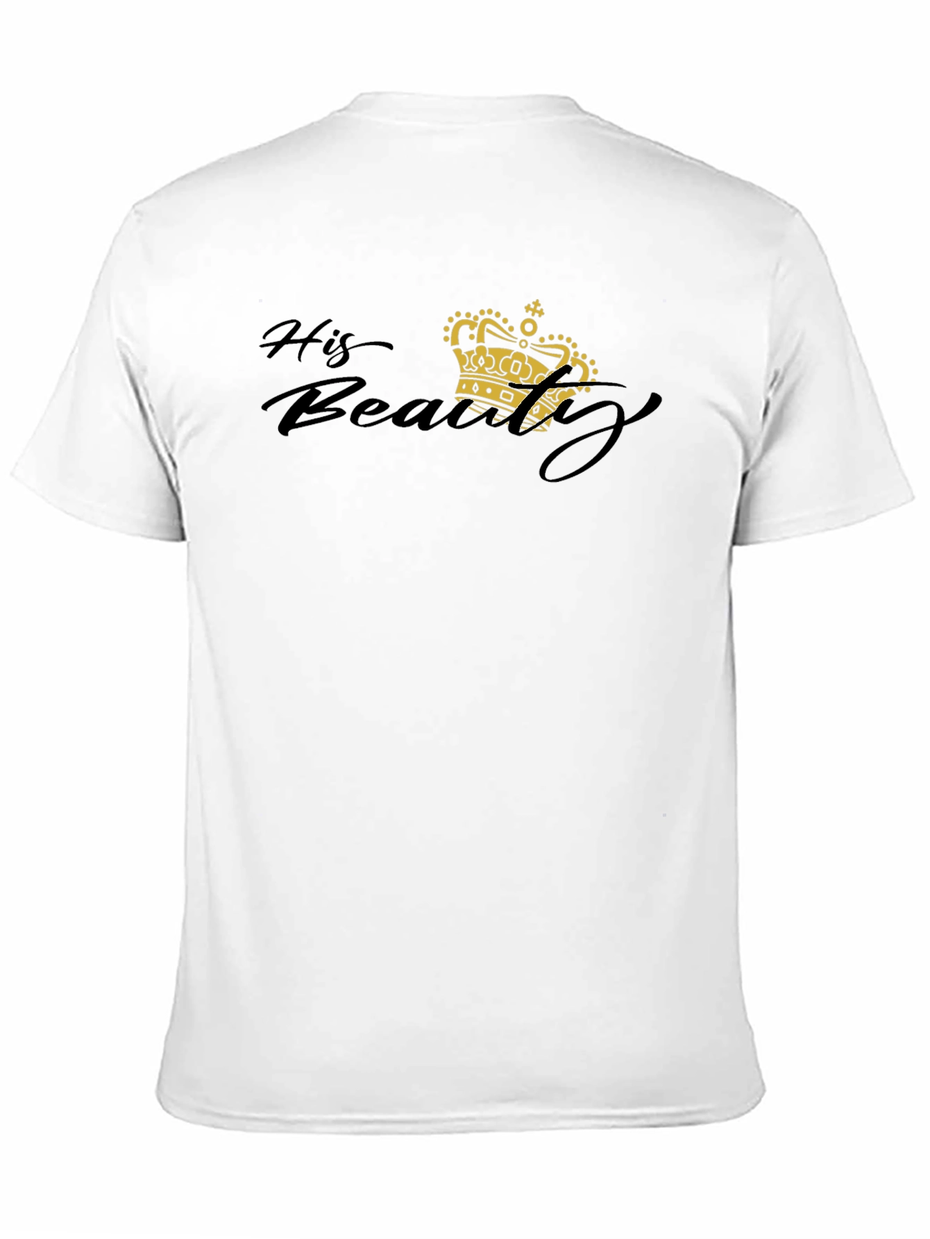 His Beauty Crown Graphic T-Shirt