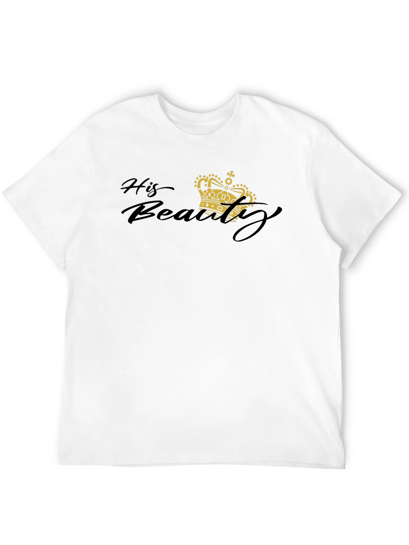 His Beauty Crown Graphic T-Shirt