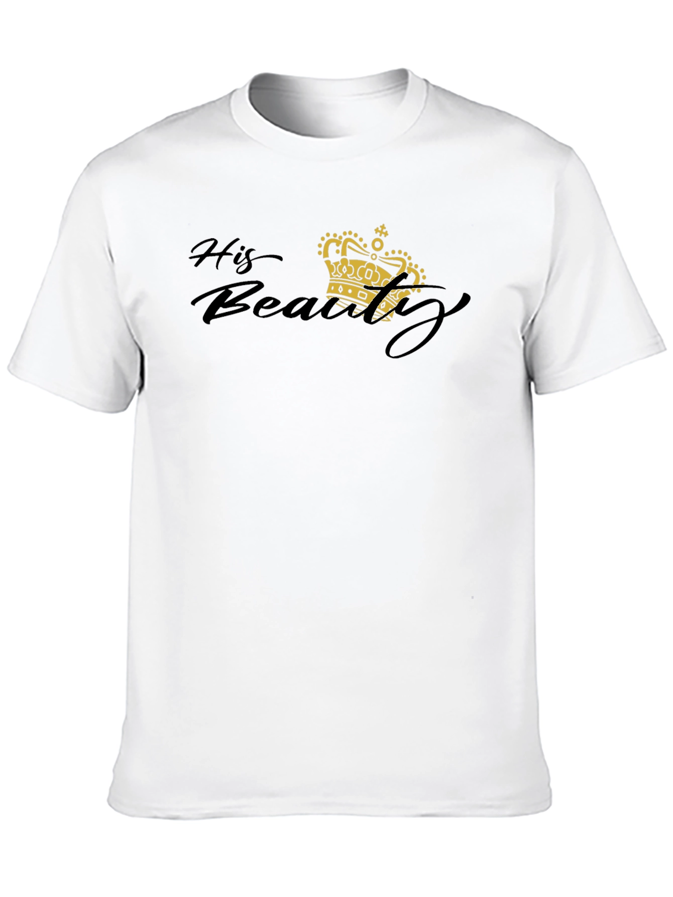 His Beauty Crown Graphic T-Shirt