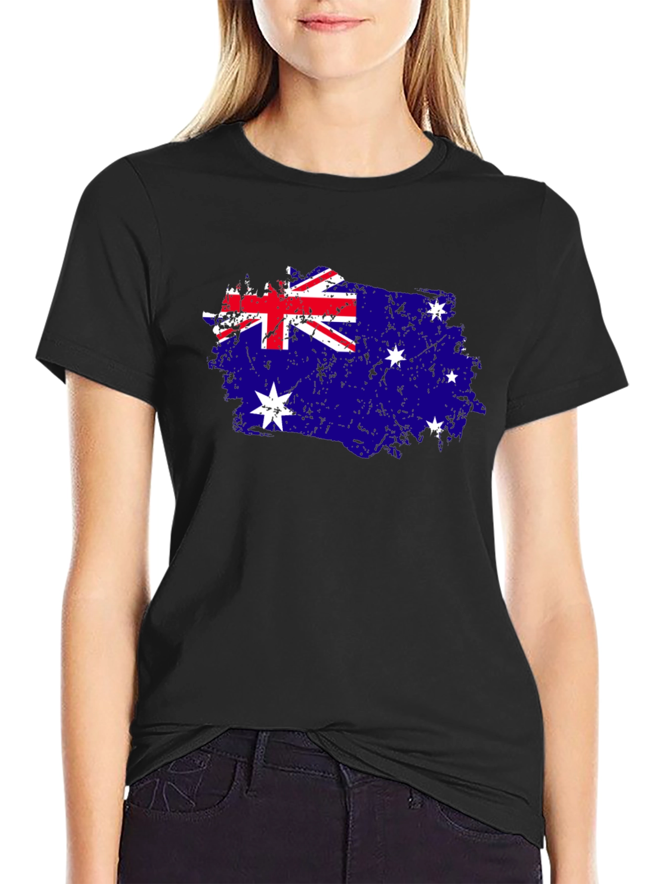 Australia Flag T-Shirt - Distressed Aussie Pride