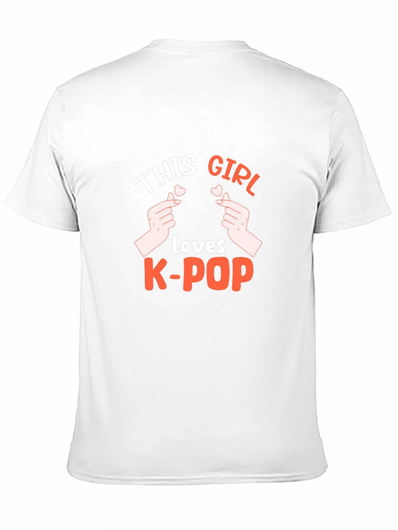 This Girl Loves K-Pop Black T-Shirt
