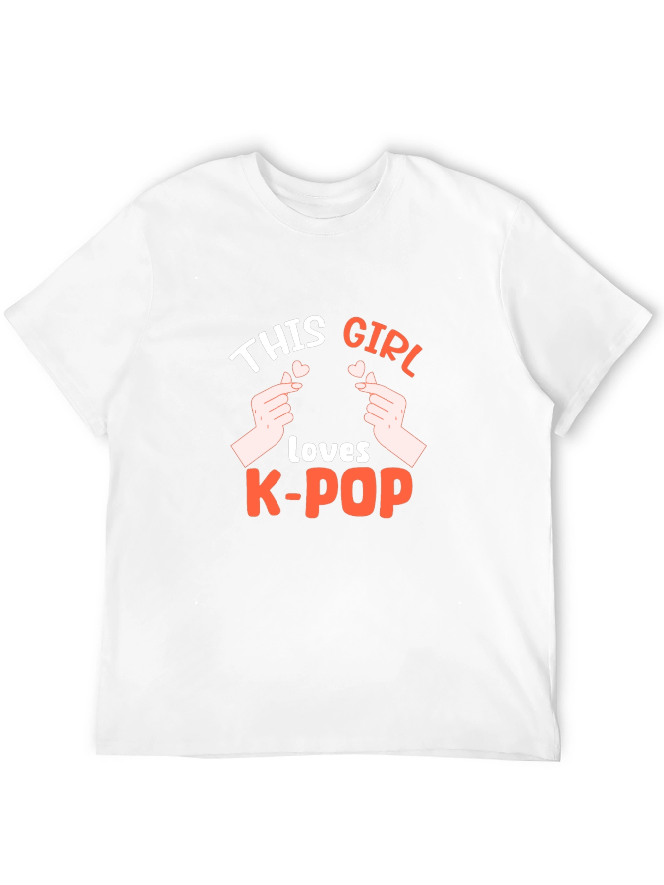 This Girl Loves K-Pop Black T-Shirt