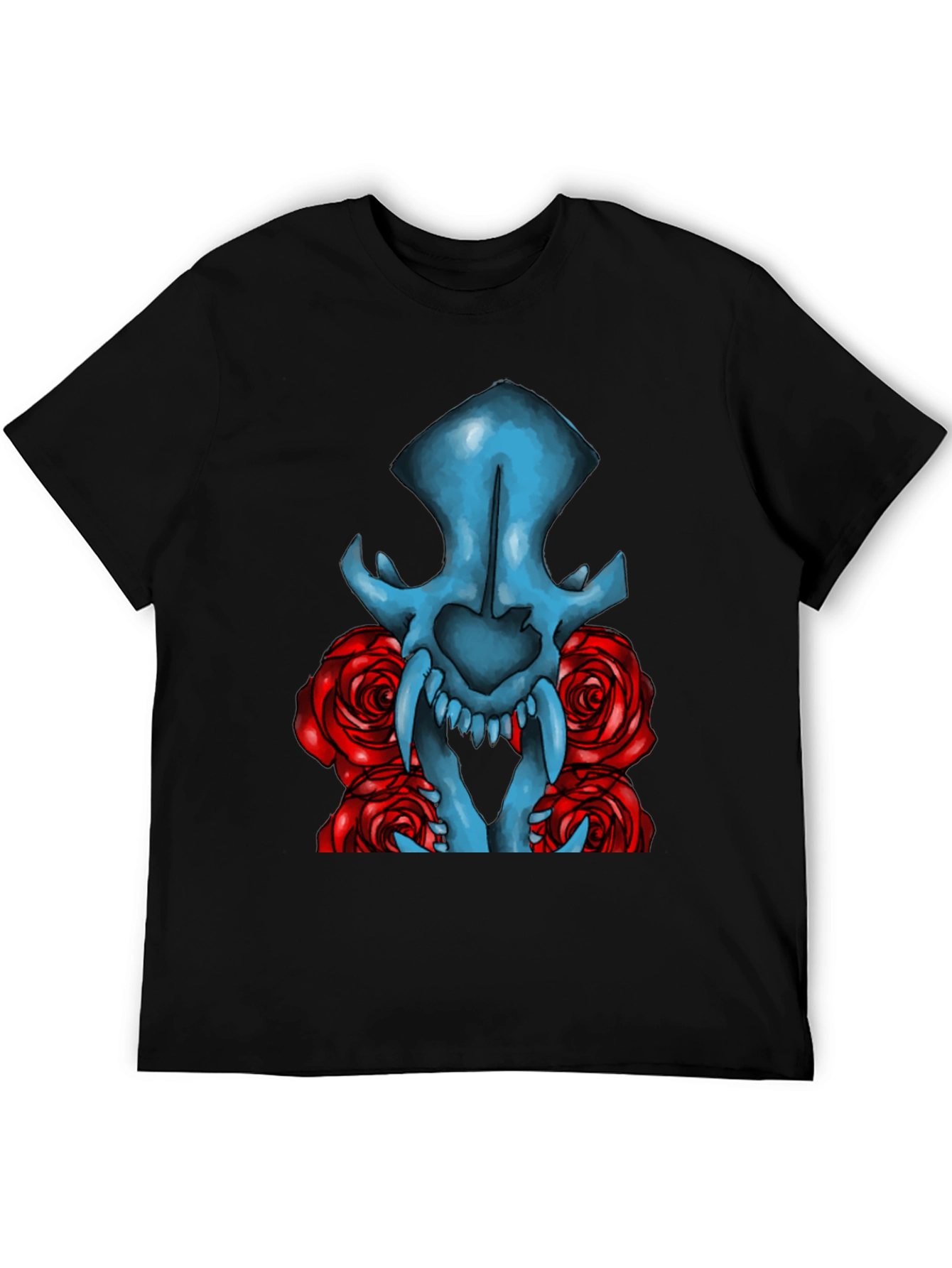 Skull and Roses Graphic Tee