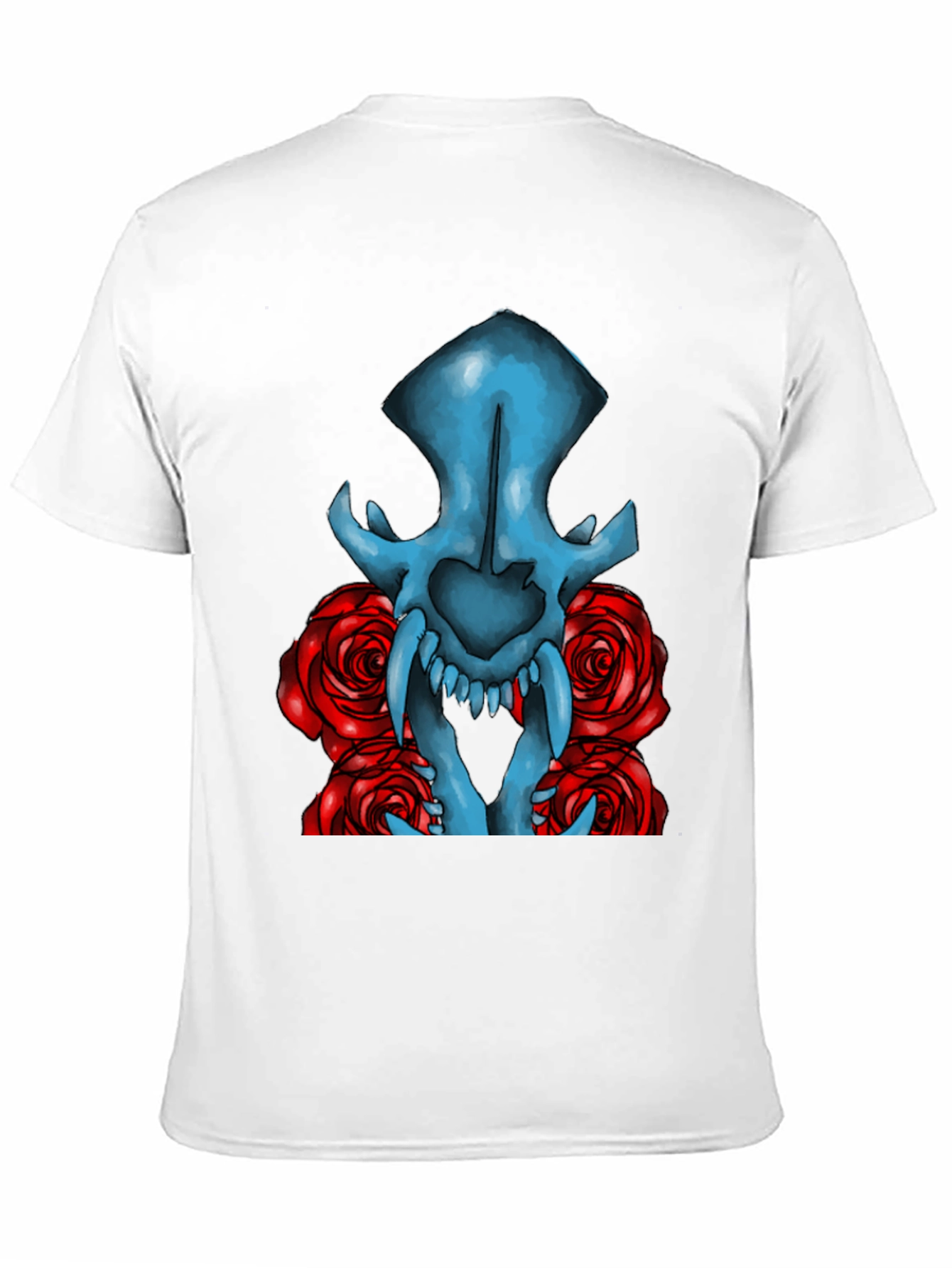 Skull and Roses Graphic Tee