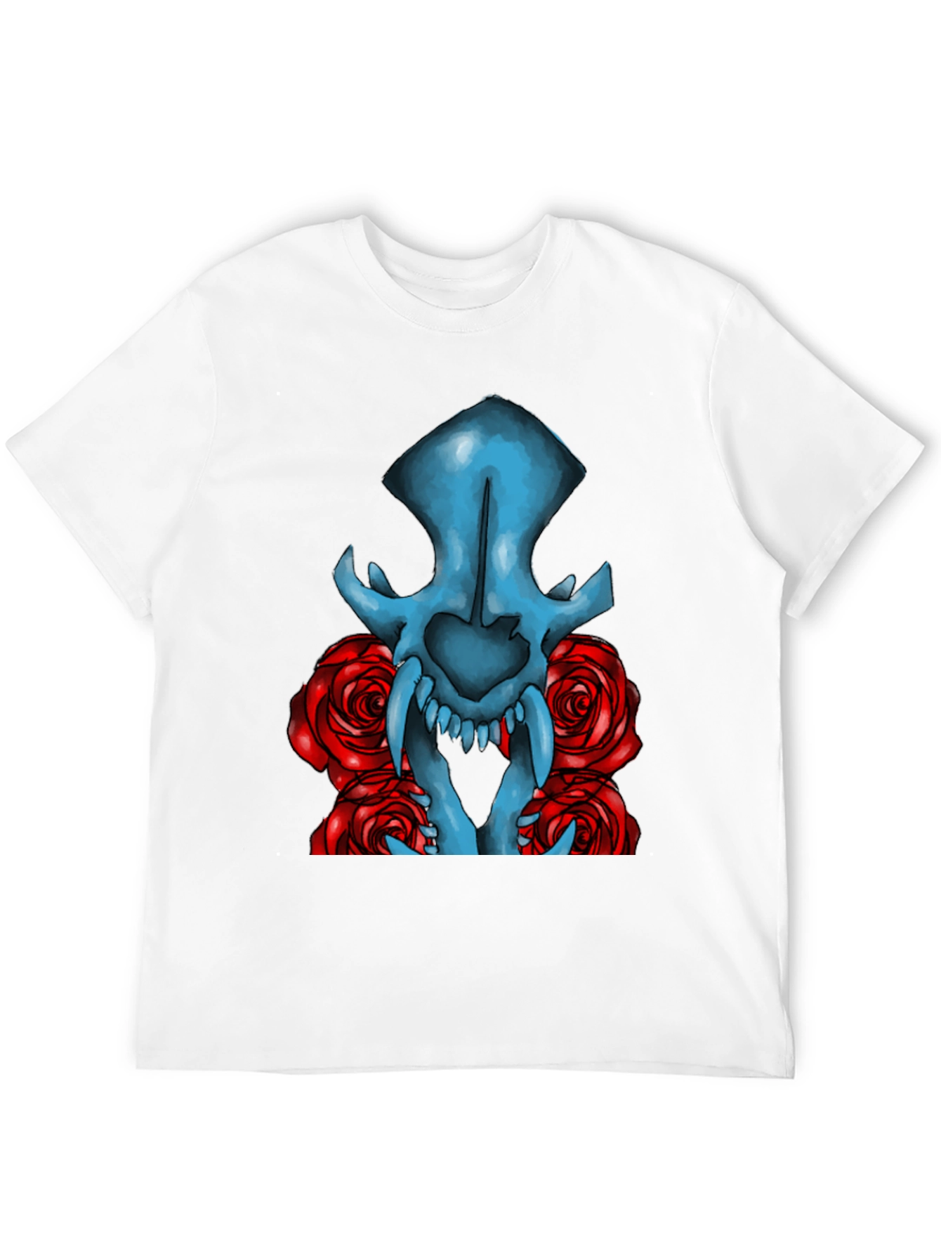 Skull and Roses Graphic Tee