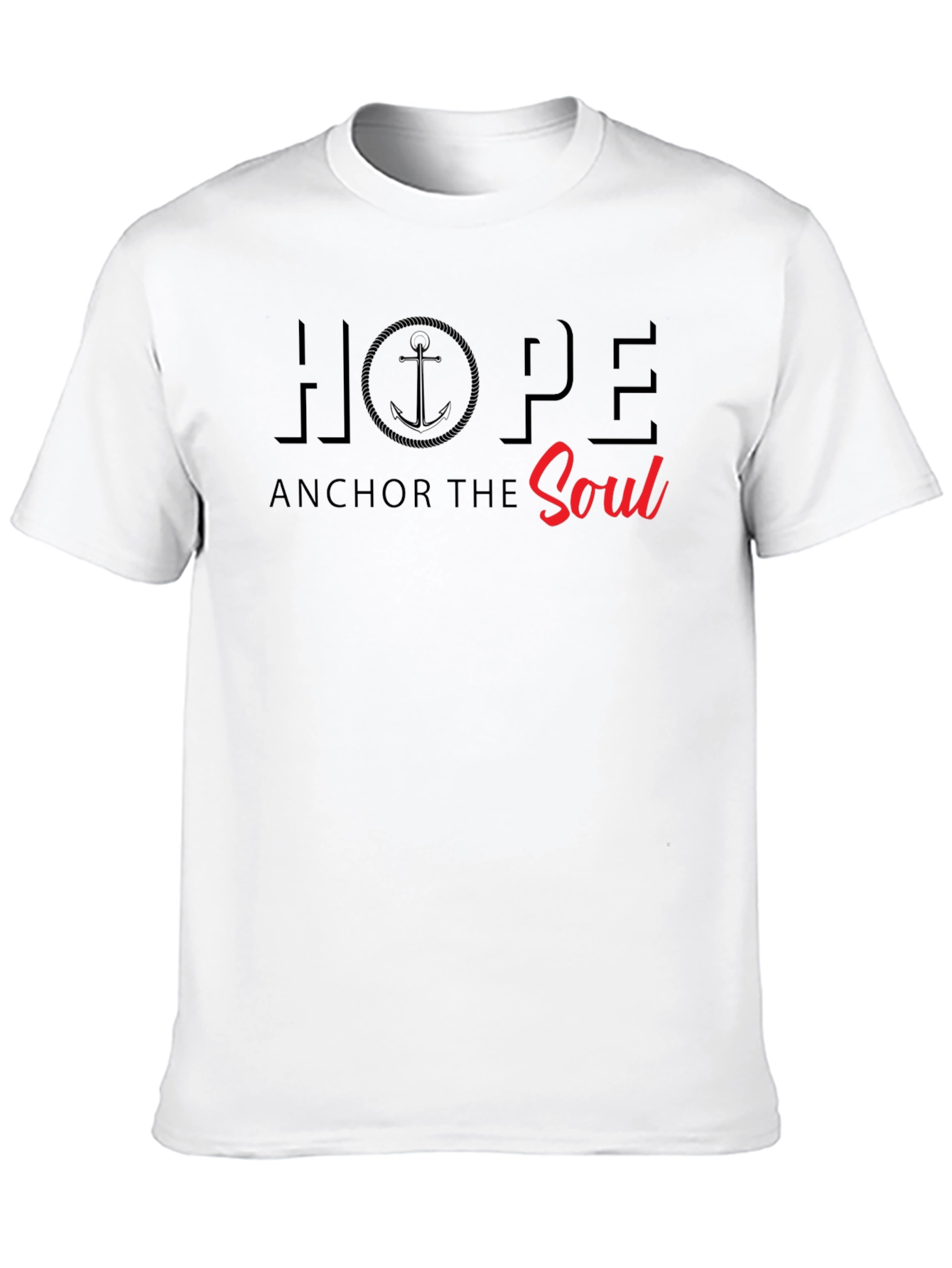 Hope Anchor the Soul Graphic T-Shirt