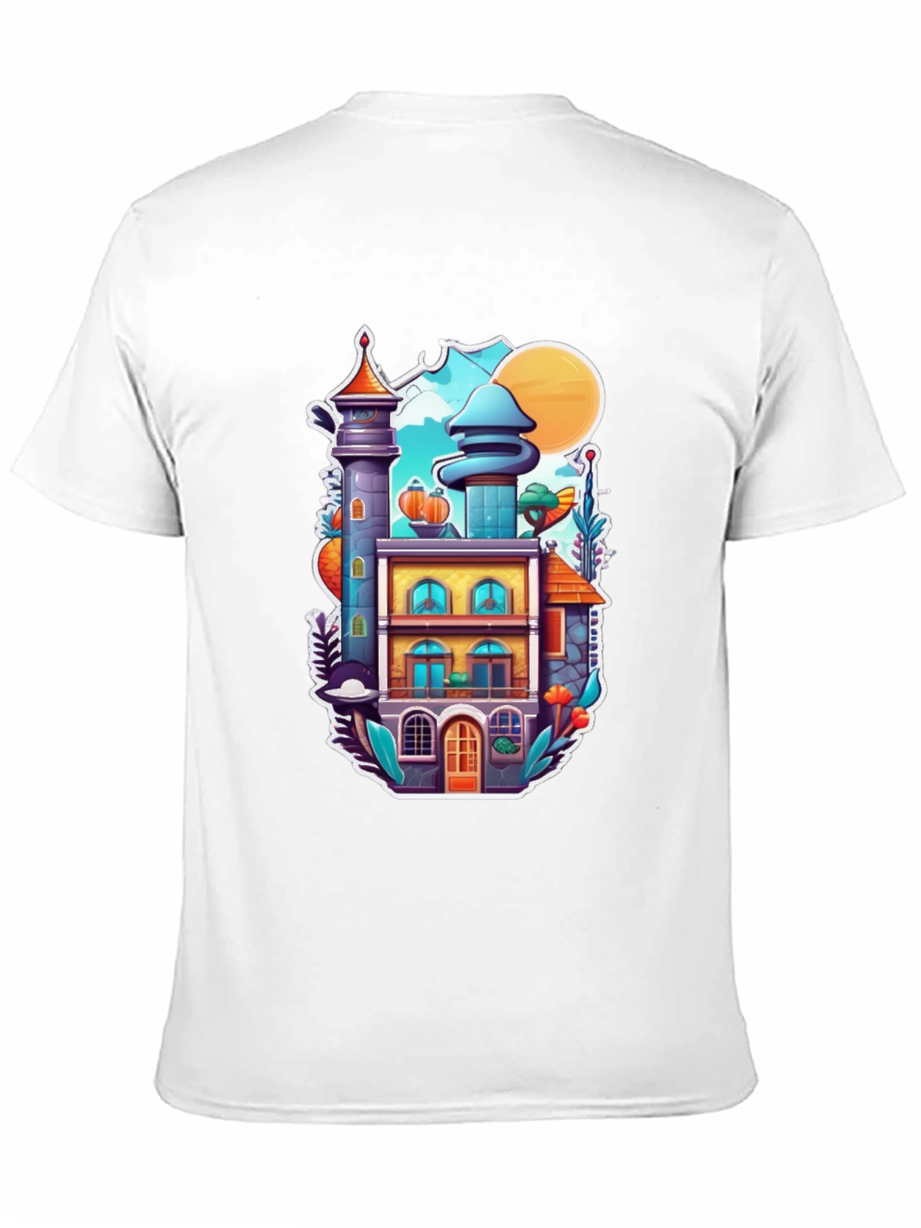 Whimsical Building T-Shirt