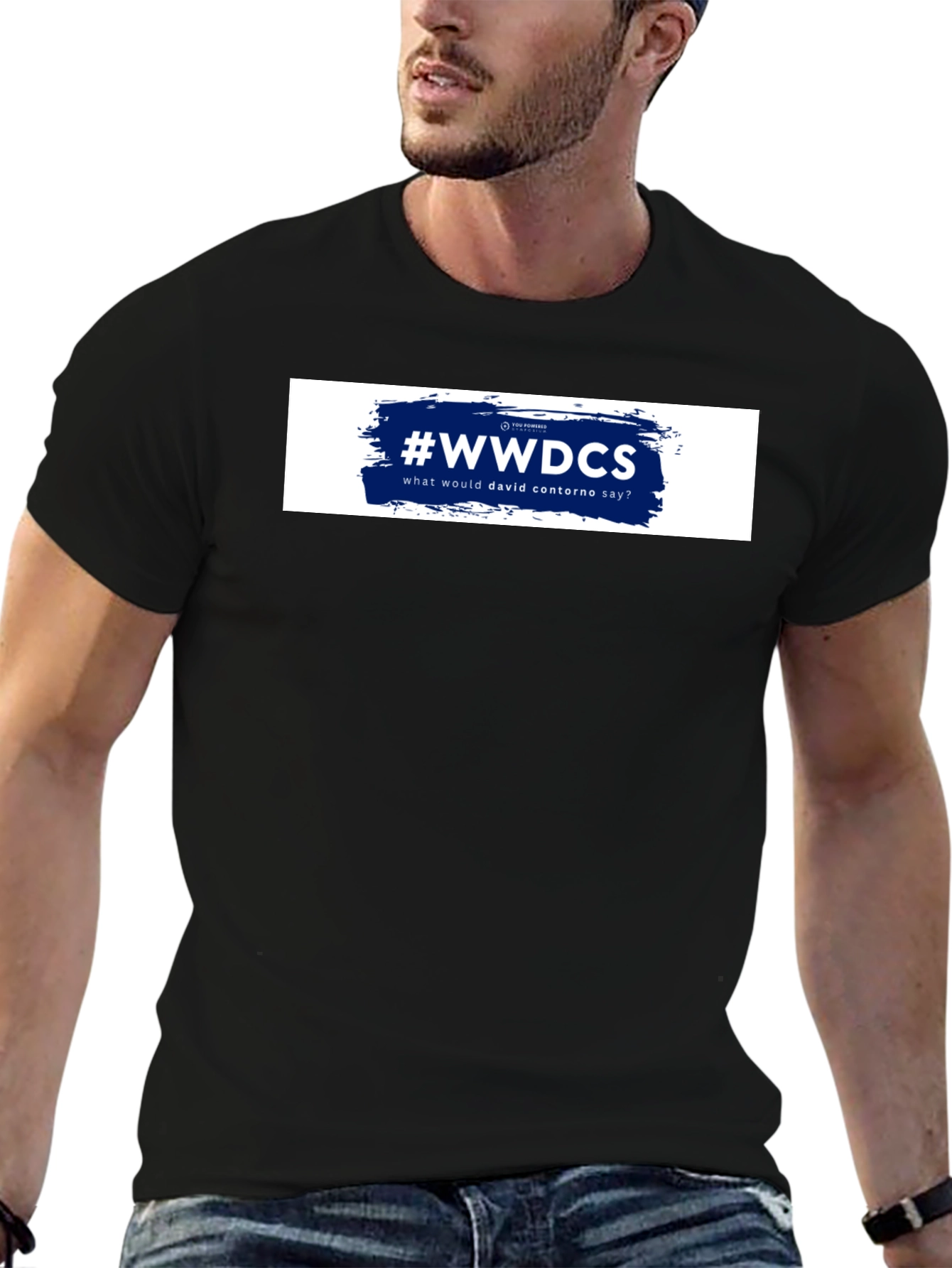 WWDDCS T-Shirt: What Would David Contorno Say Tee